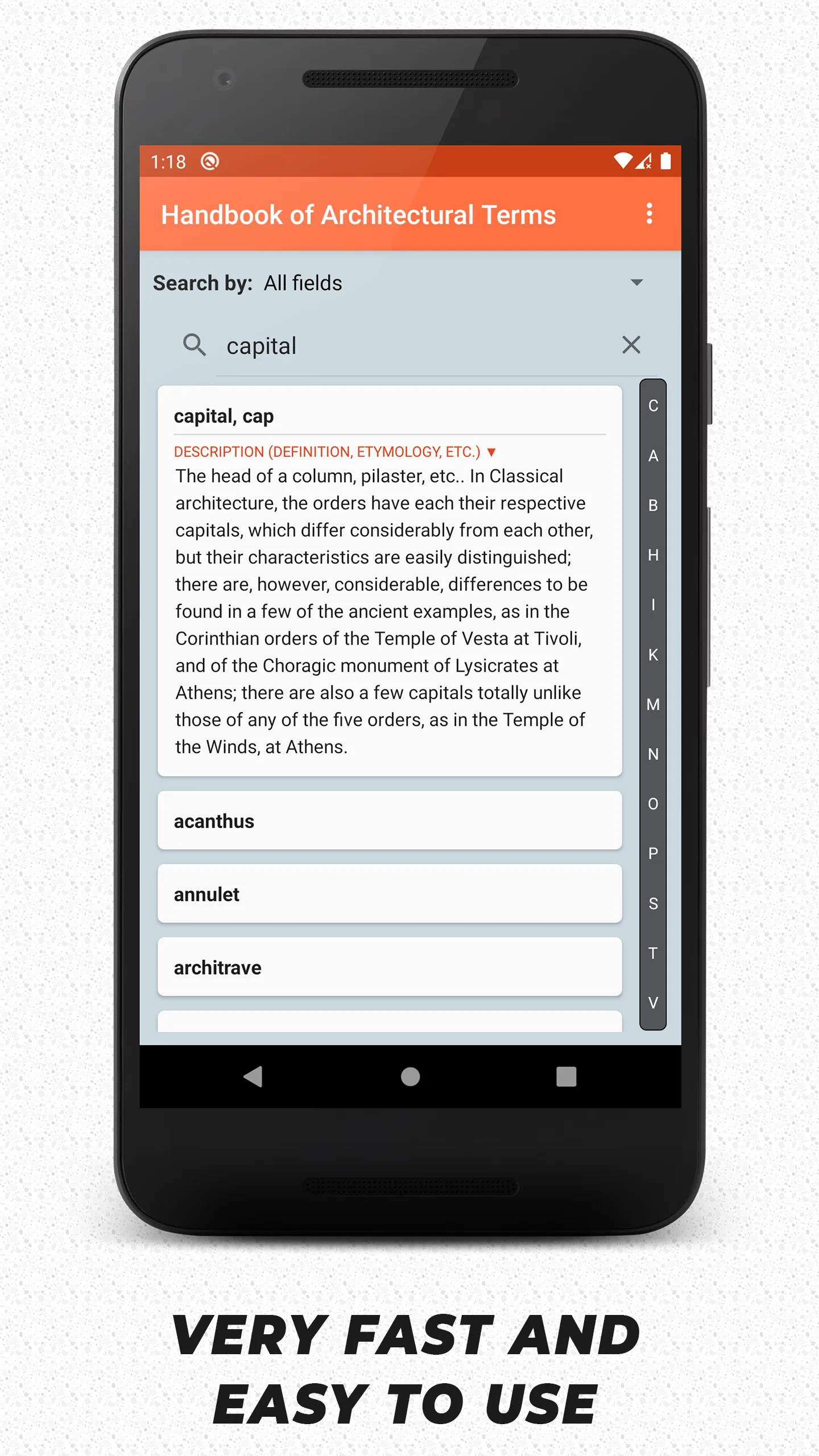 Architectural Terms | Indus Appstore | Screenshot