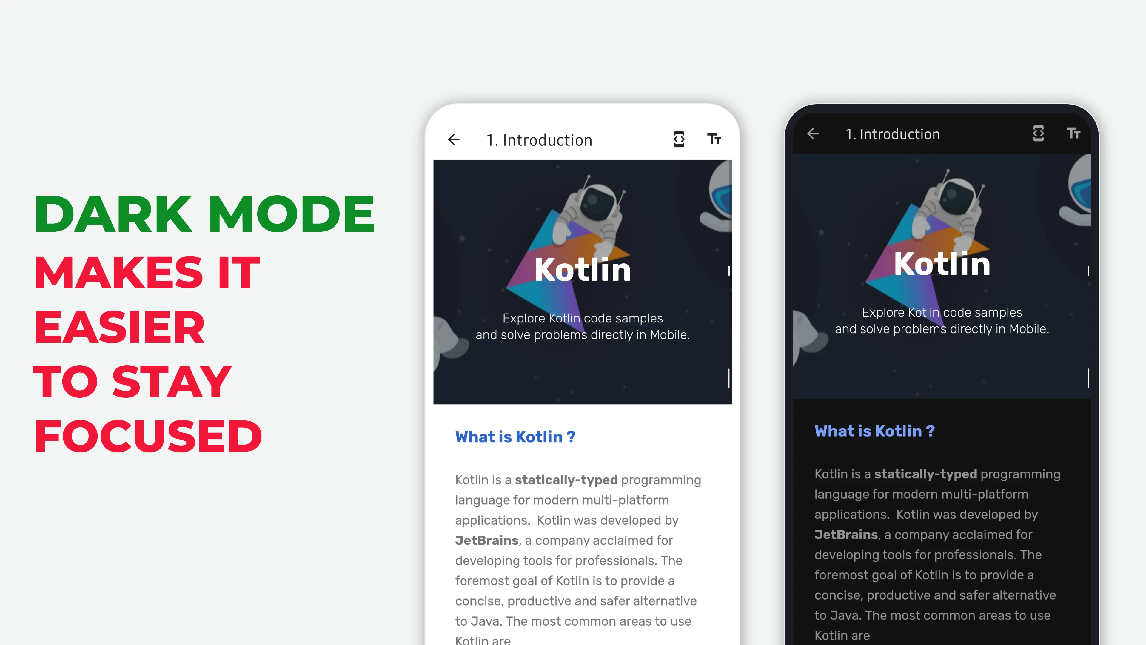 Learn Kotlin Tutorial ApkZube | Indus Appstore | Screenshot