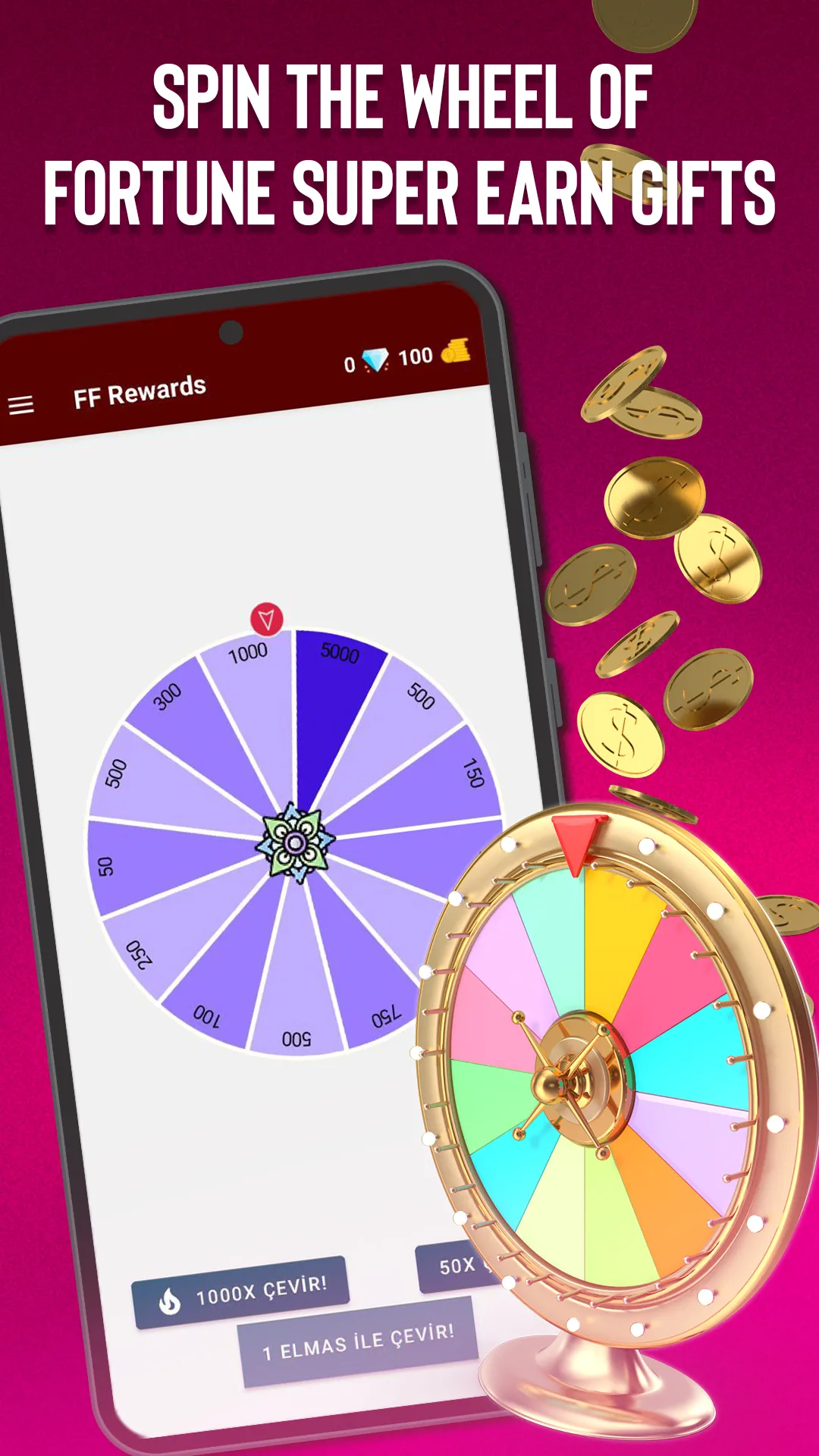 FF Rewards - Earn Diamonds | Indus Appstore | Screenshot