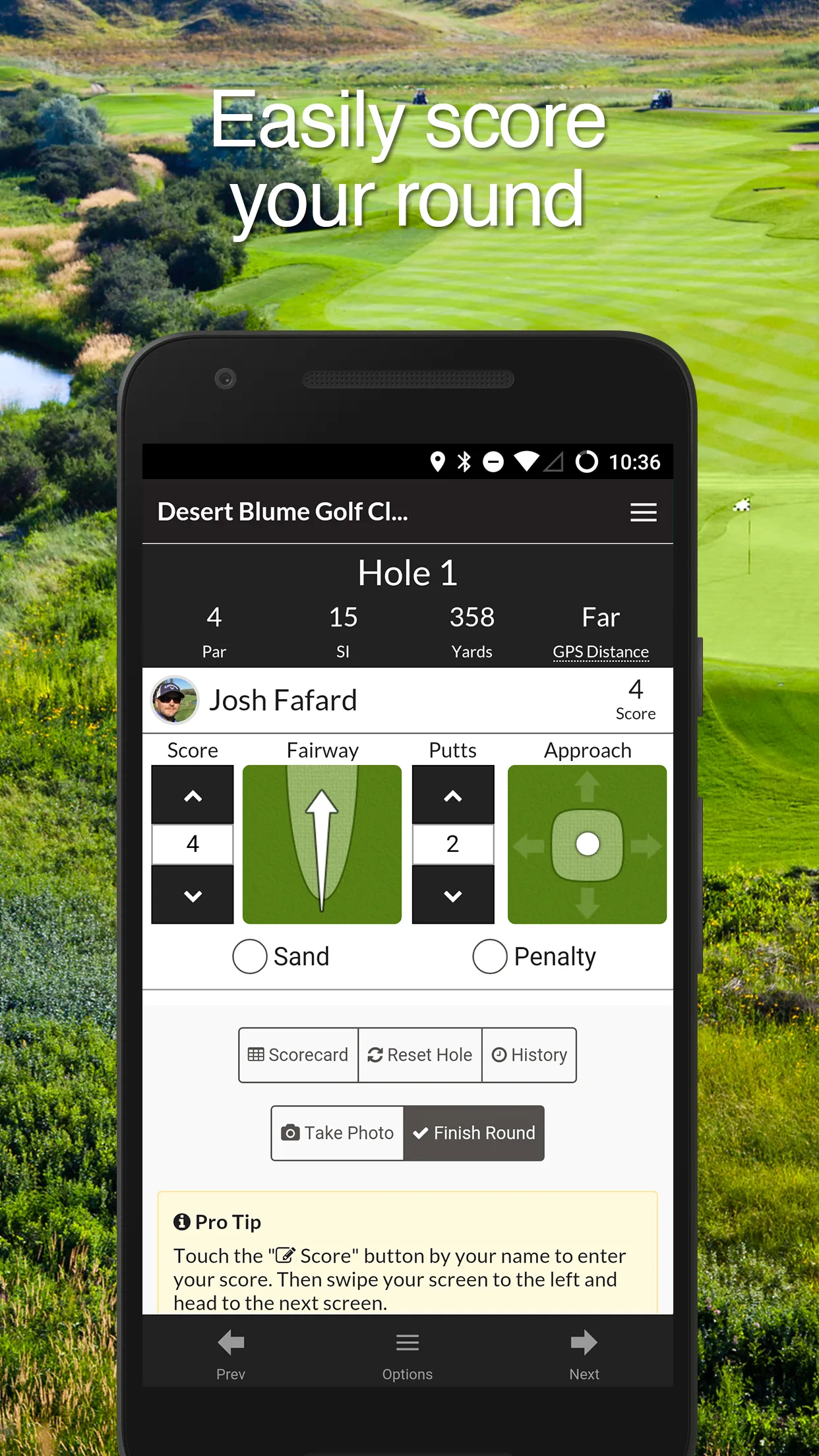 Desert Blume Golf Club | Indus Appstore | Screenshot