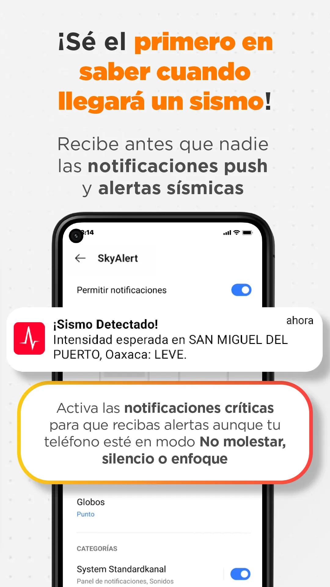 SkyAlert: Alerta Sísmica | Indus Appstore | Screenshot