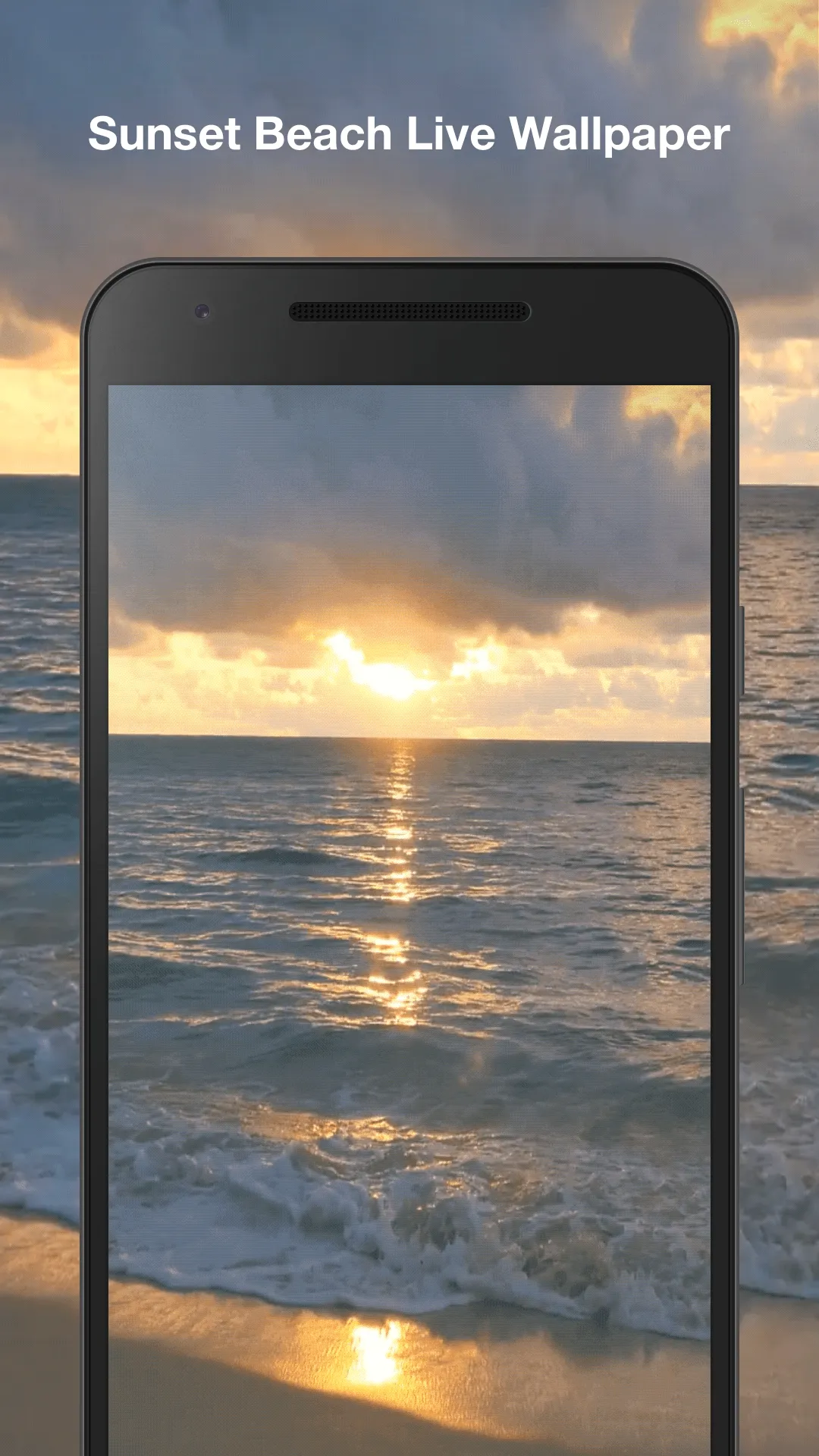 Sunset Beach Live Wallpaper | Indus Appstore | Screenshot