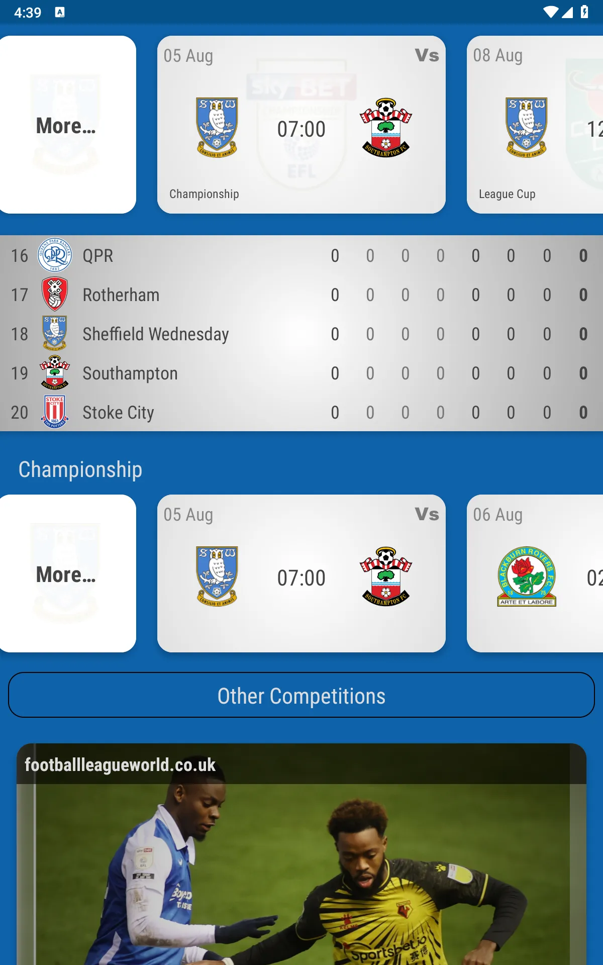 Sheffield Wednesday Fan App | Indus Appstore | Screenshot