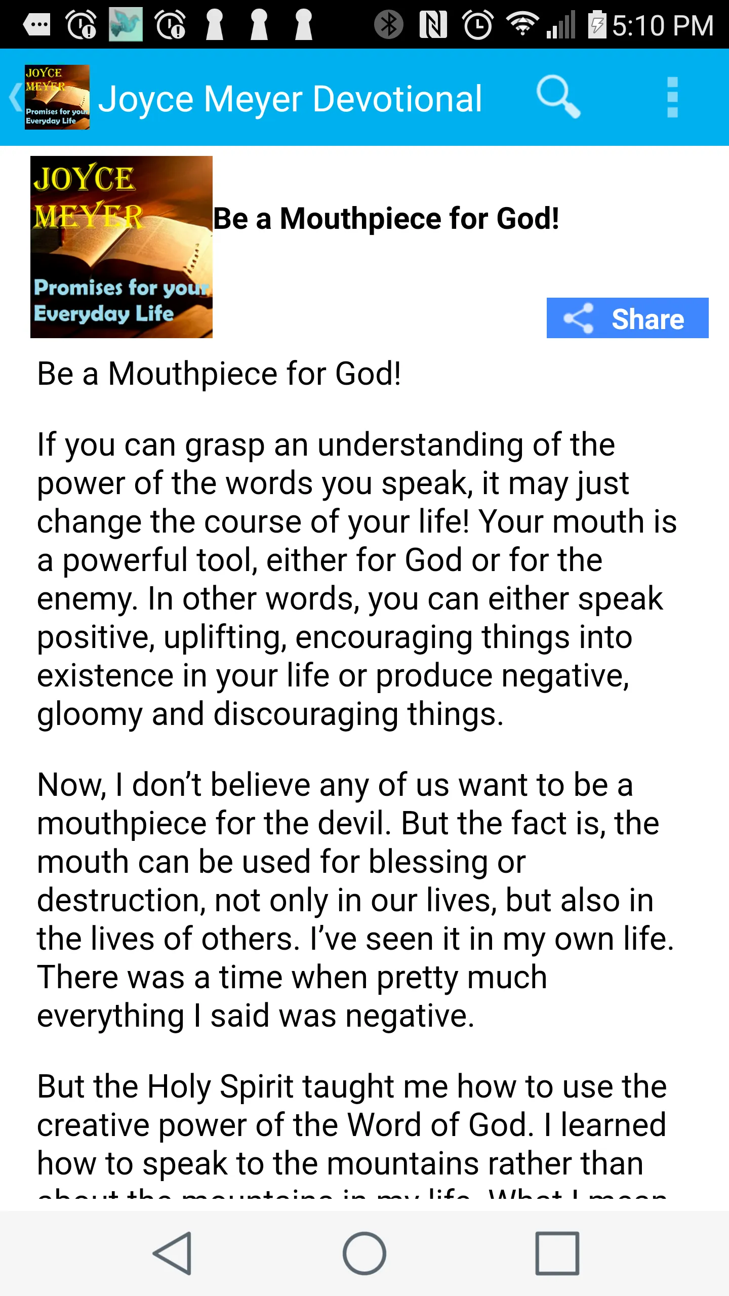 Daily Devotional - Joyce Meyer | Indus Appstore | Screenshot