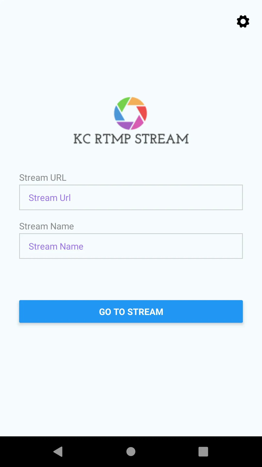 KC RTMP Stream | Indus Appstore | Screenshot