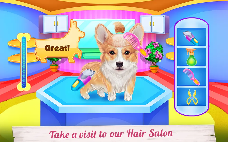 Cute Corgis Caring and Dressup | Indus Appstore | Screenshot