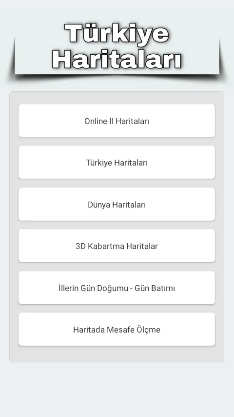 Türkiye Haritaları | Indus Appstore | Screenshot