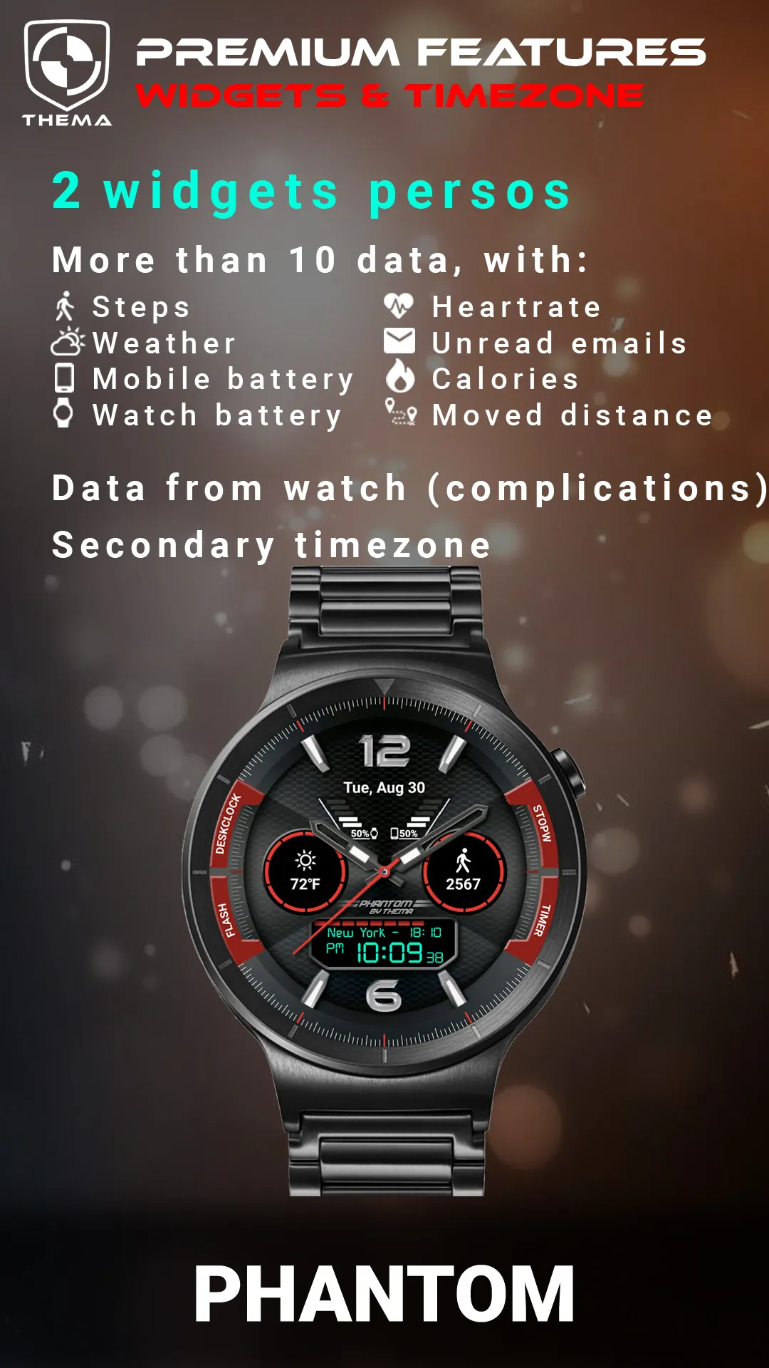 Phant Watch Face | Indus Appstore | Screenshot