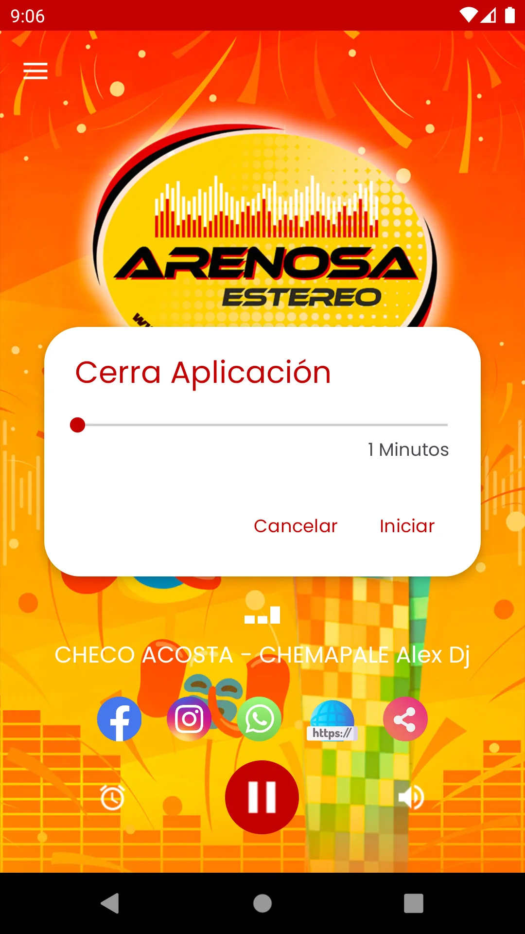 Arenosa Estereo | Indus Appstore | Screenshot