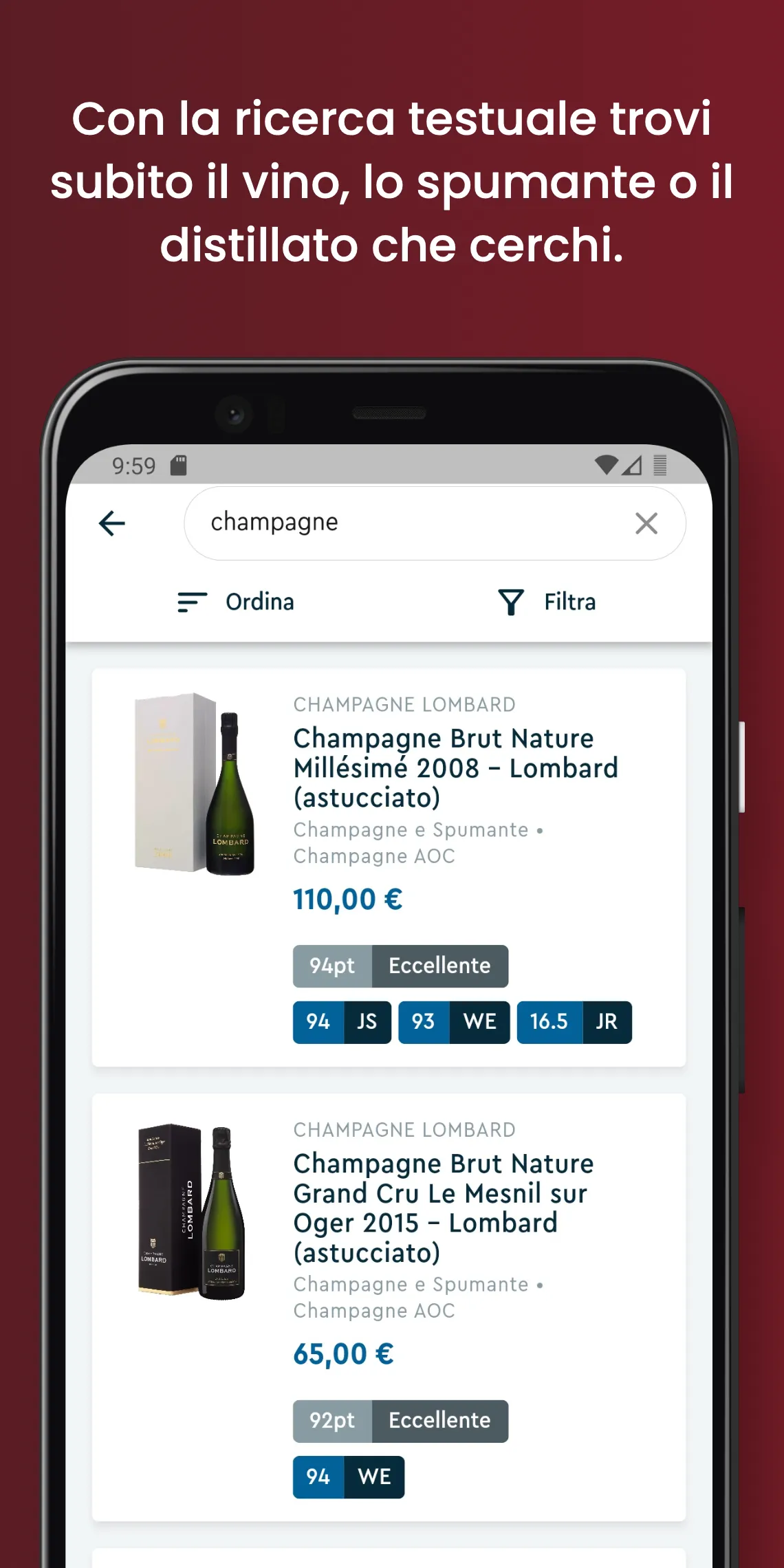 Tannico — Negozio di vino | Indus Appstore | Screenshot