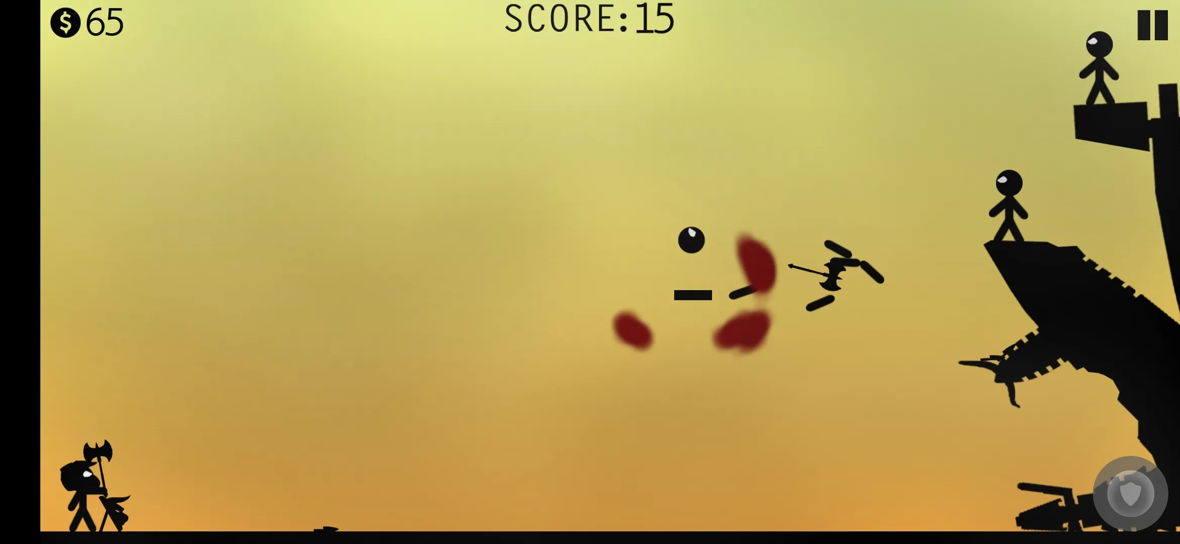 Stickman Fight - Knife Hit | Indus Appstore | Screenshot