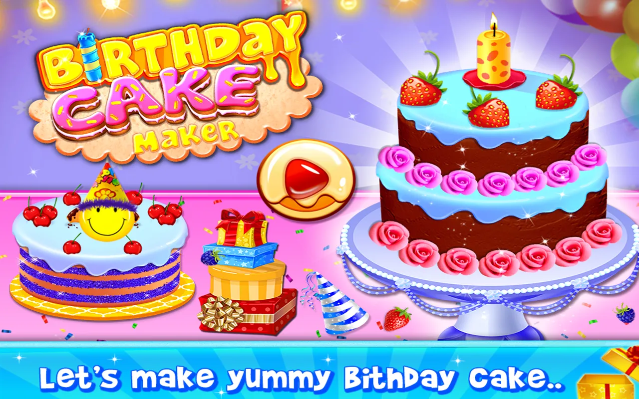 Birthday Cake Maker Cooking | Indus Appstore | Screenshot