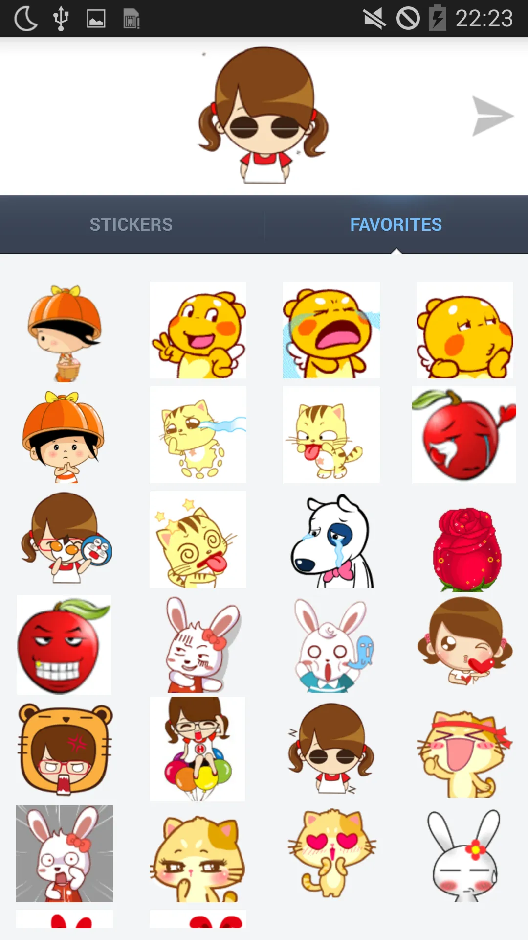 Animated Sticker for messenger | Indus Appstore | Screenshot