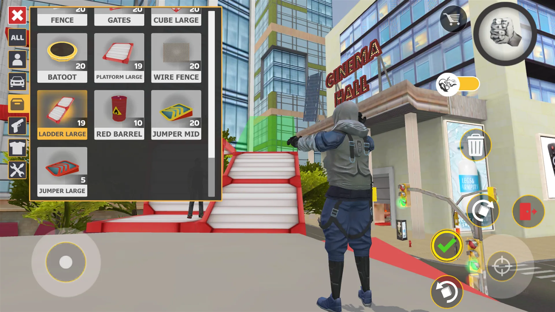 Rope Hero: Cheatground MOD | Indus Appstore | Screenshot