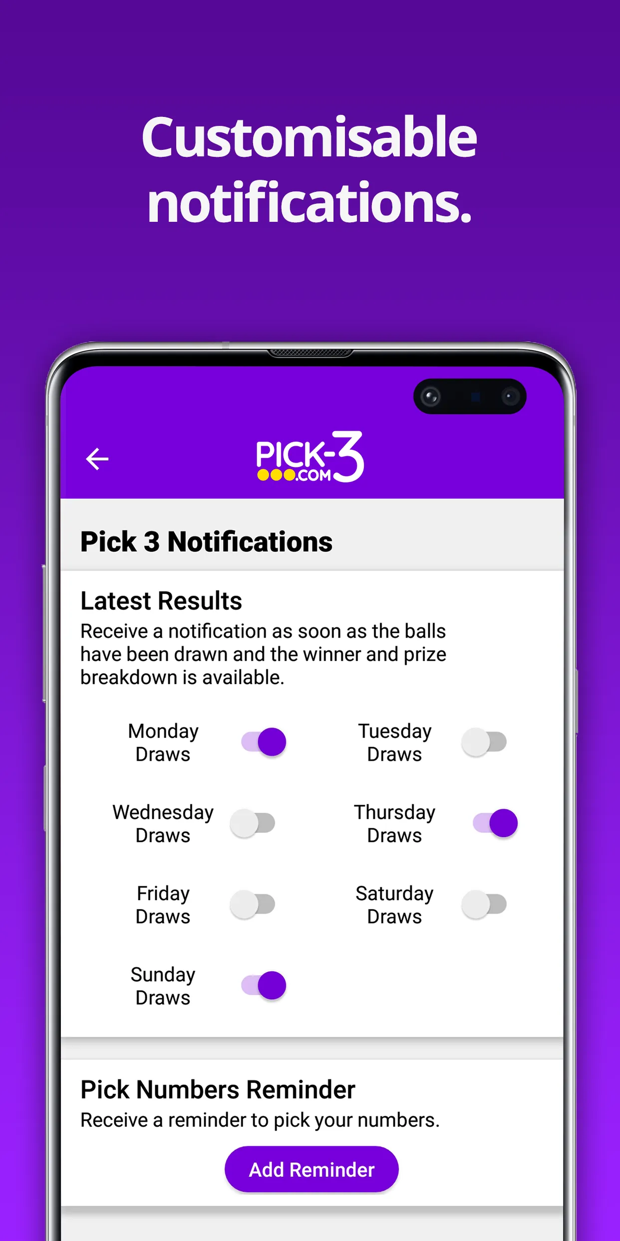 Pick 3 | Indus Appstore | Screenshot