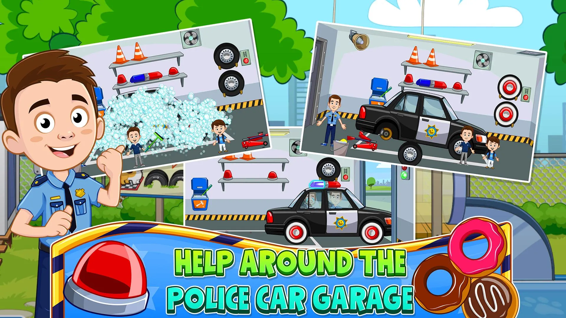 My Town: Police Games for kids | Indus Appstore | Screenshot