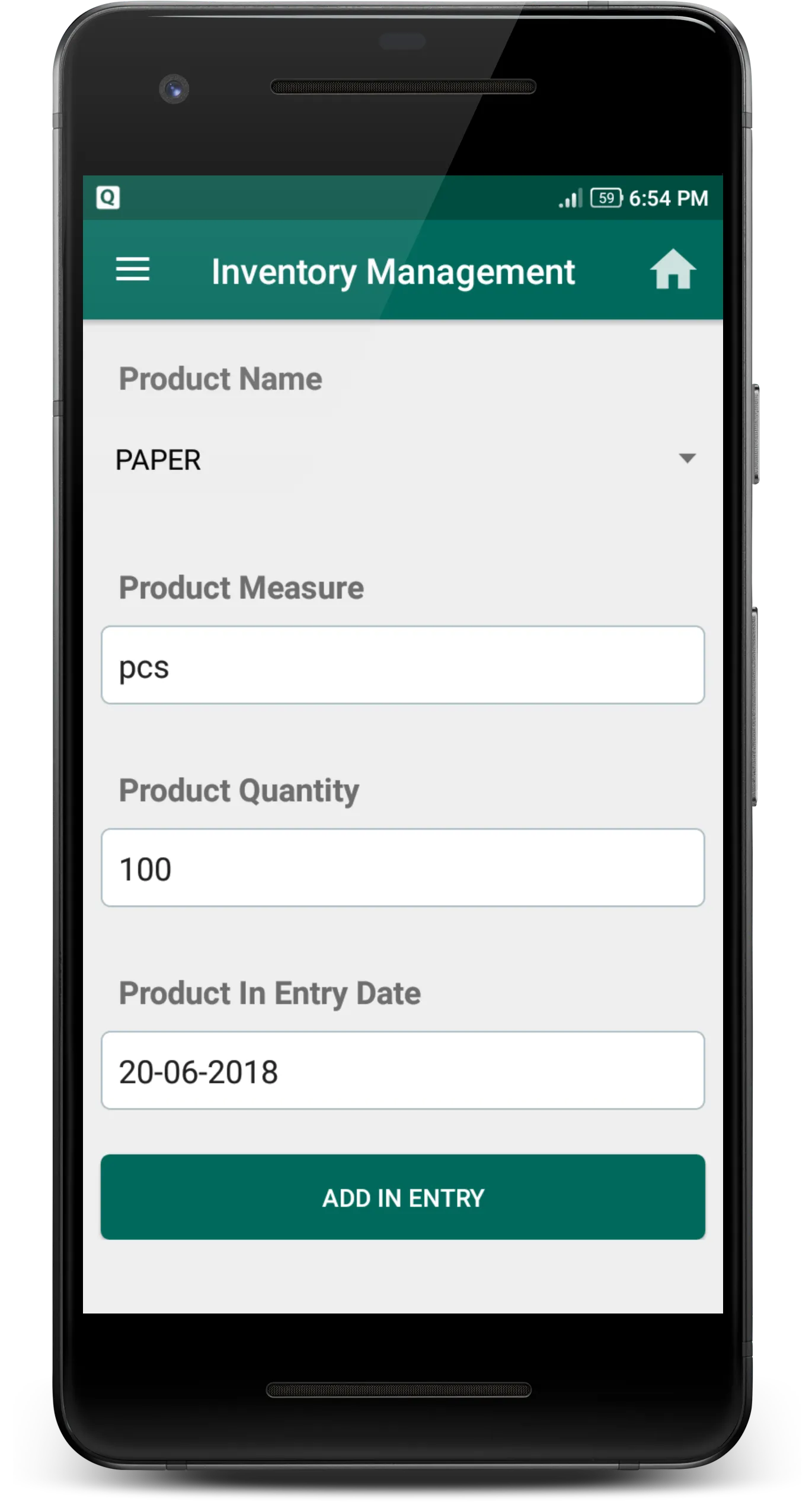 Inventory Management | Indus Appstore | Screenshot