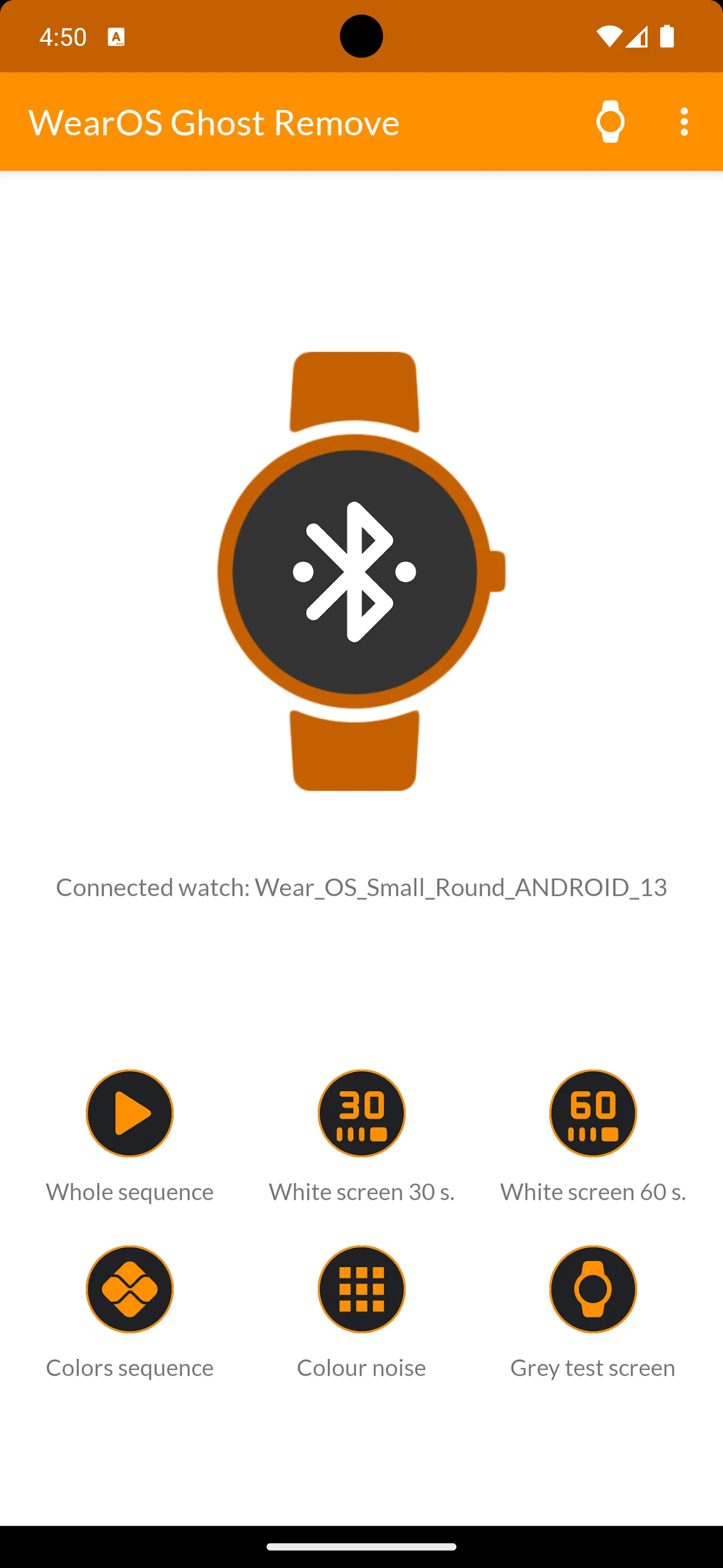 Wear OS - LCD Ghost Remove | Indus Appstore | Screenshot