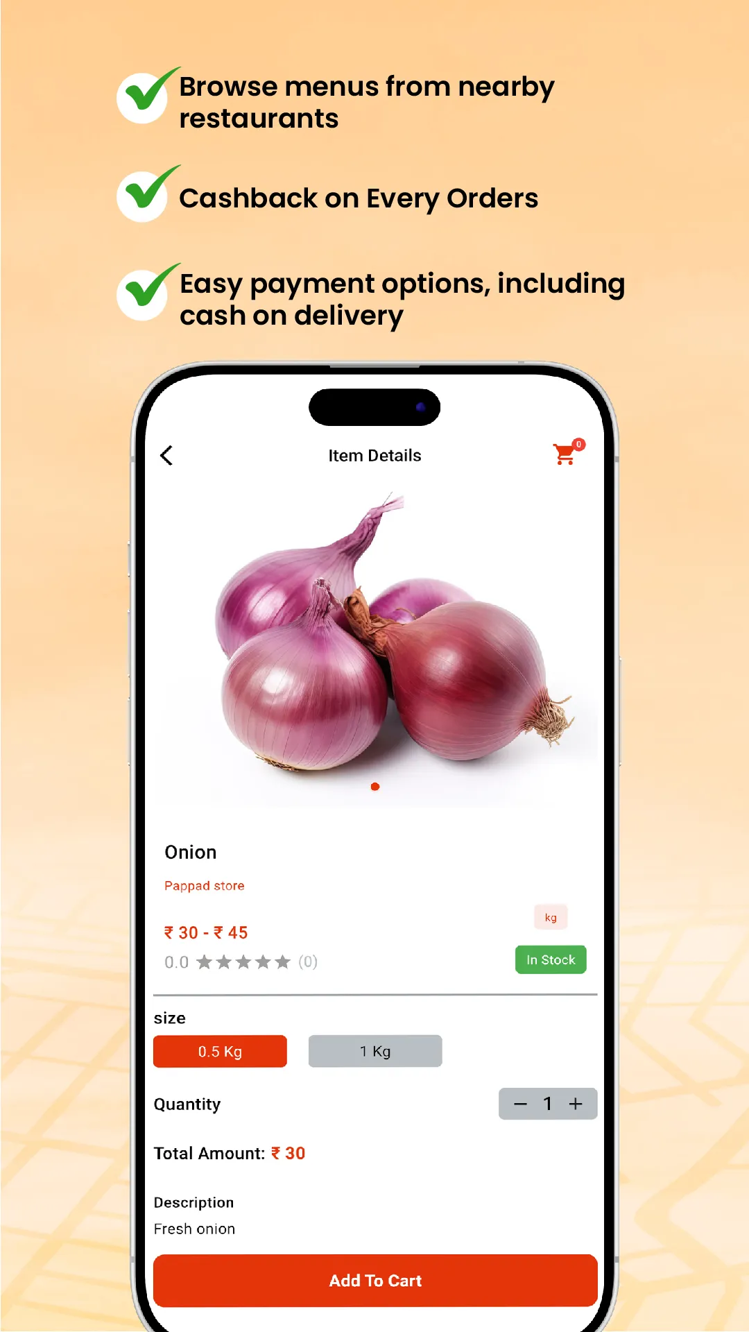 Pappad – Delivery App | Indus Appstore | Screenshot