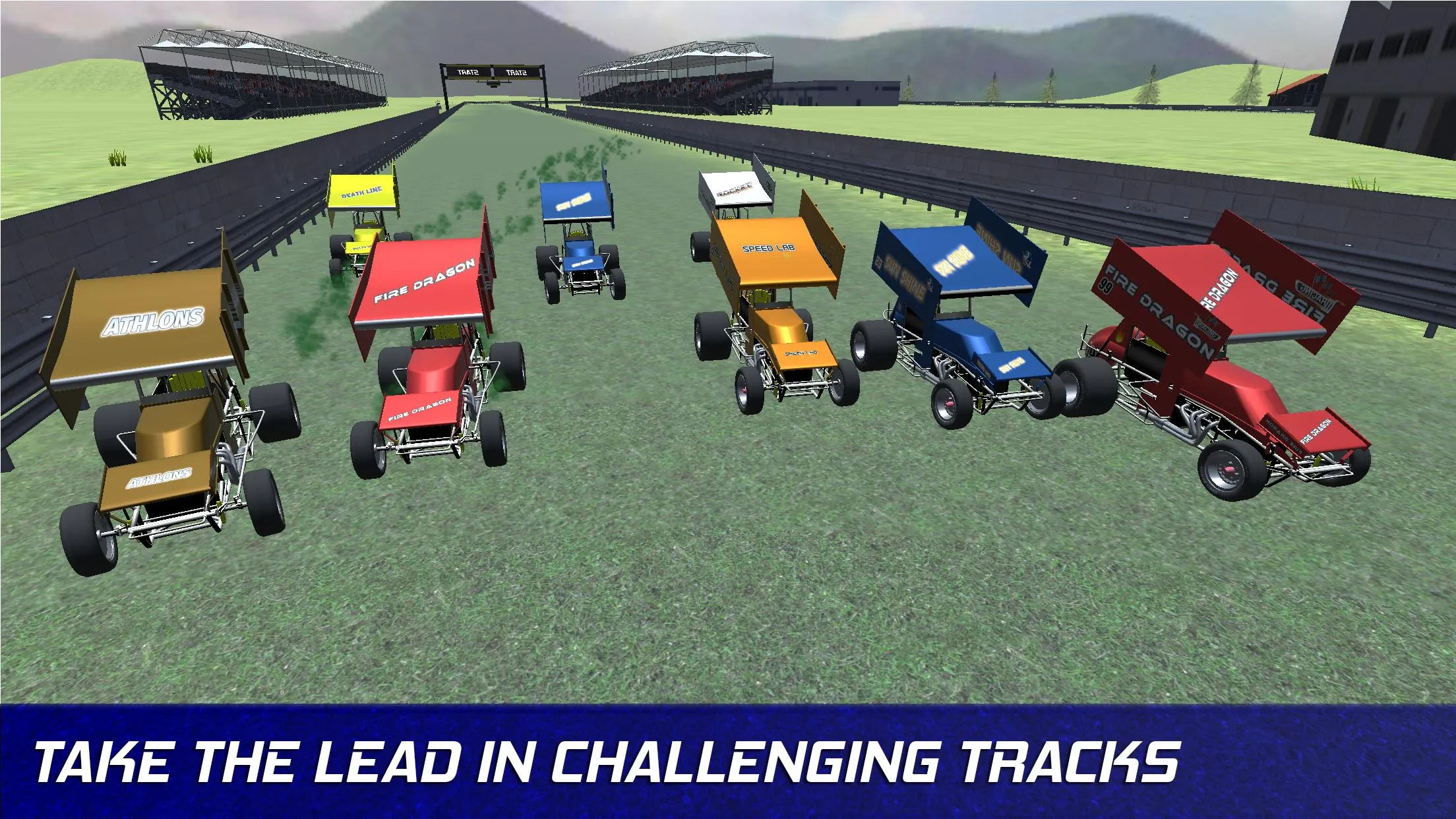 Outlaws Racing - Sprint Cars | Indus Appstore | Screenshot