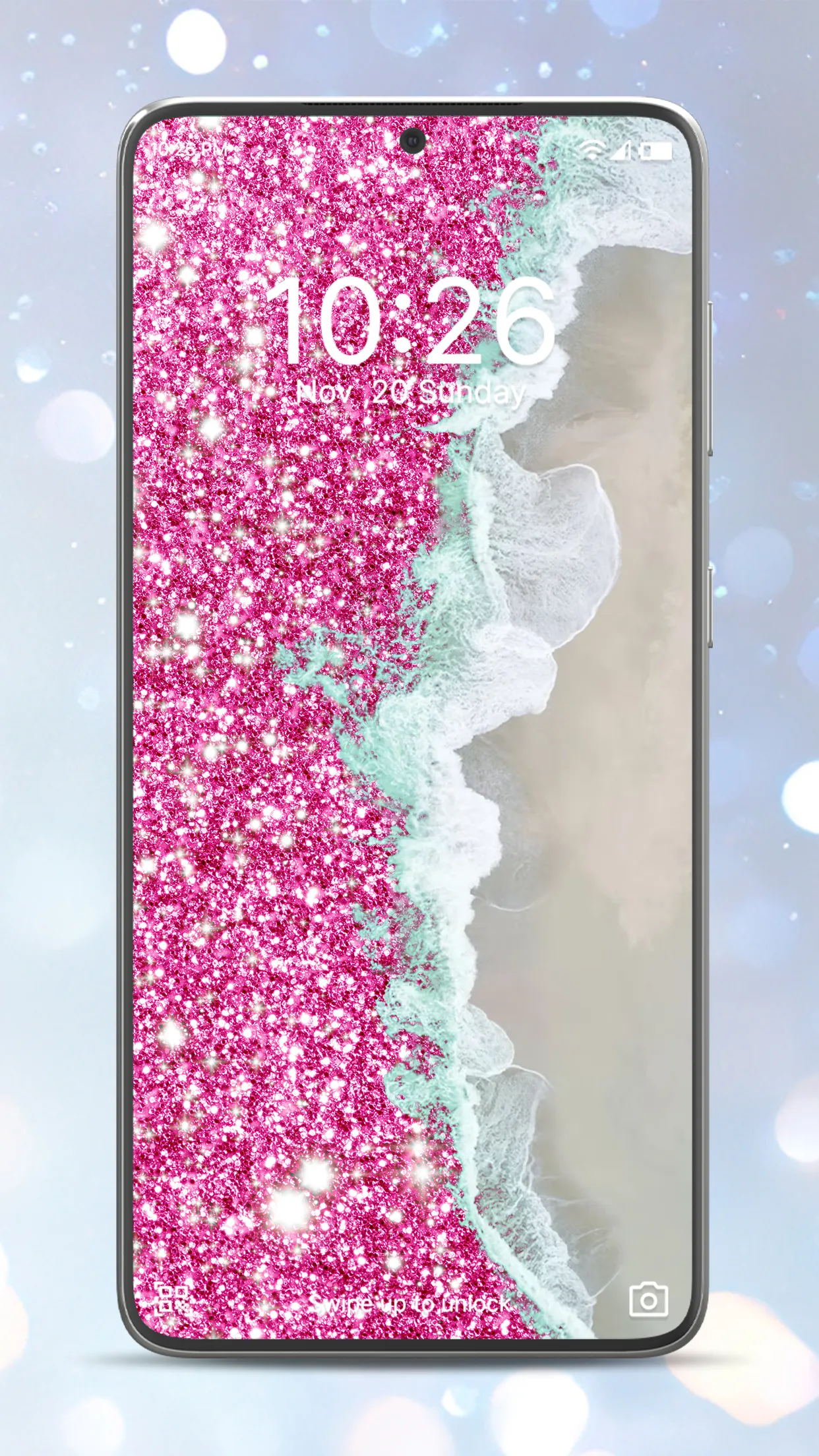 3D Glitter Live Wallpaper | Indus Appstore | Screenshot