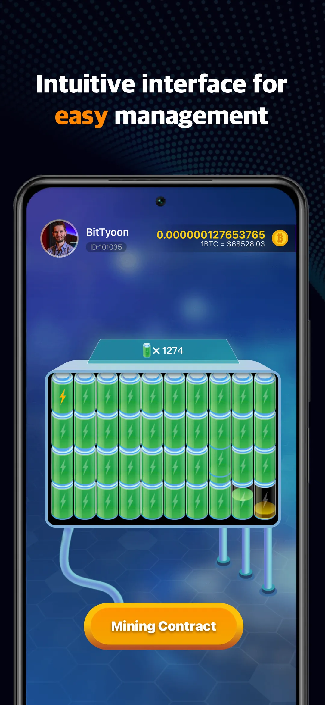 BitTycoon: BTC Cloud Mining | Indus Appstore | Screenshot