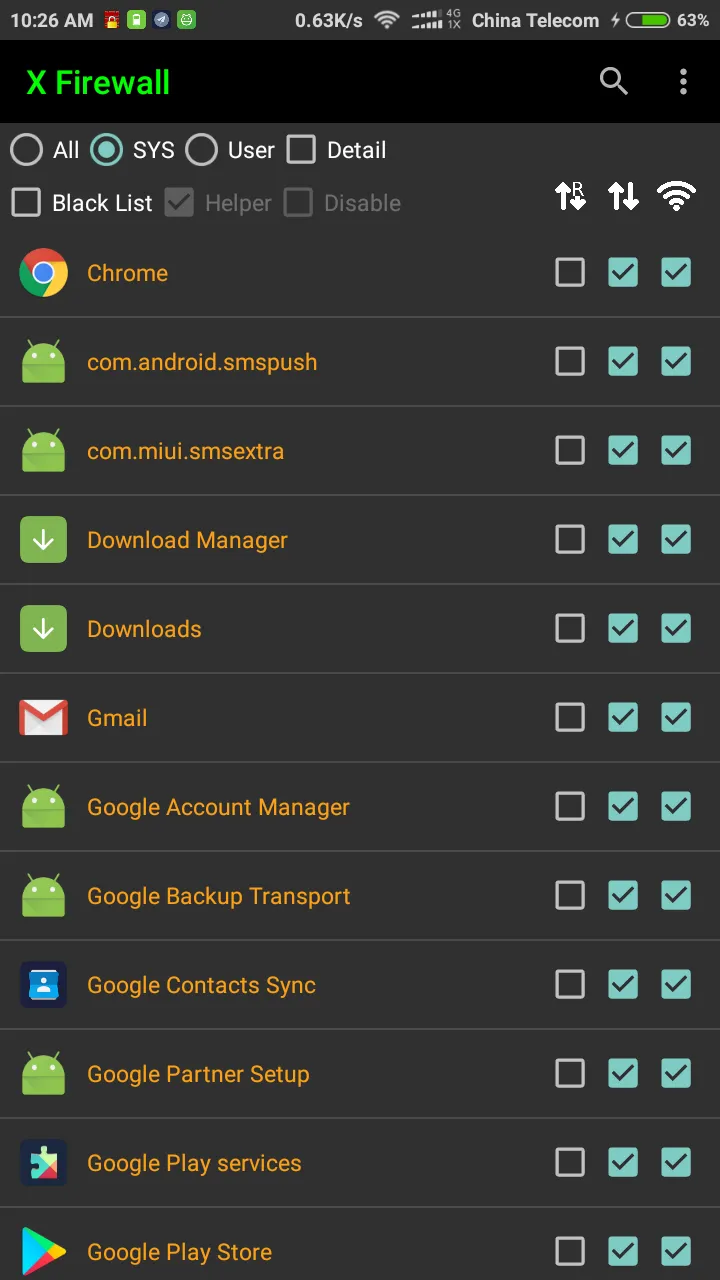 X Firewall (non-root, root) | Indus Appstore | Screenshot