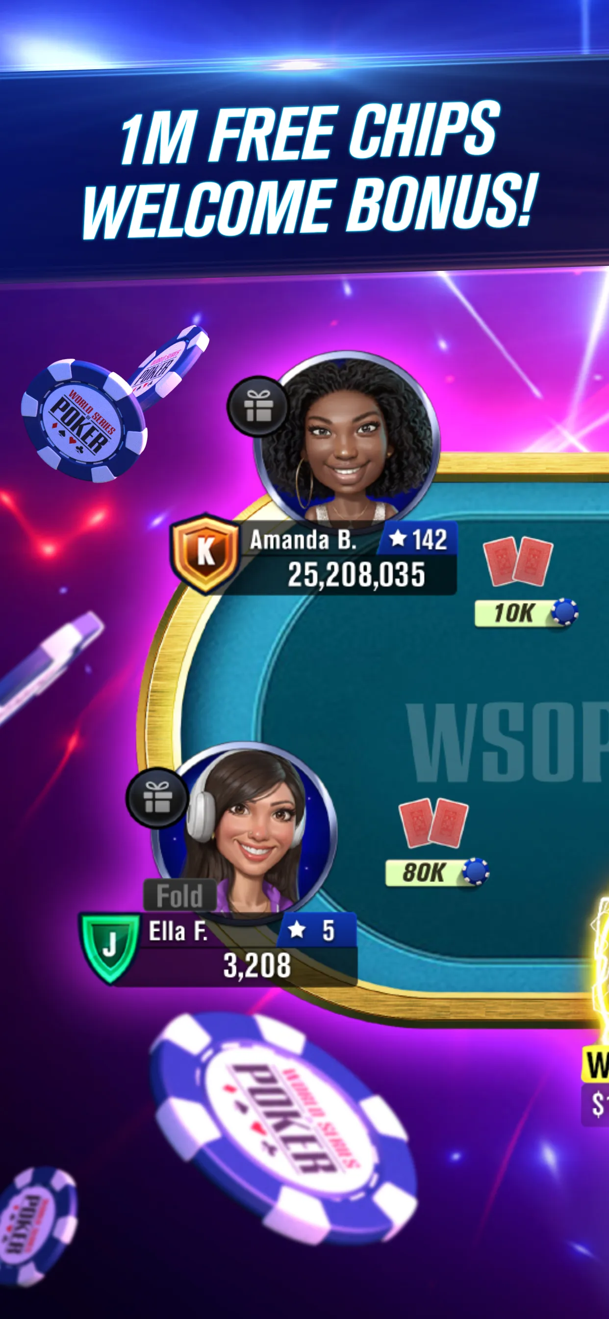 WSOP Poker Texas Holdem Game | Indus Appstore | Screenshot