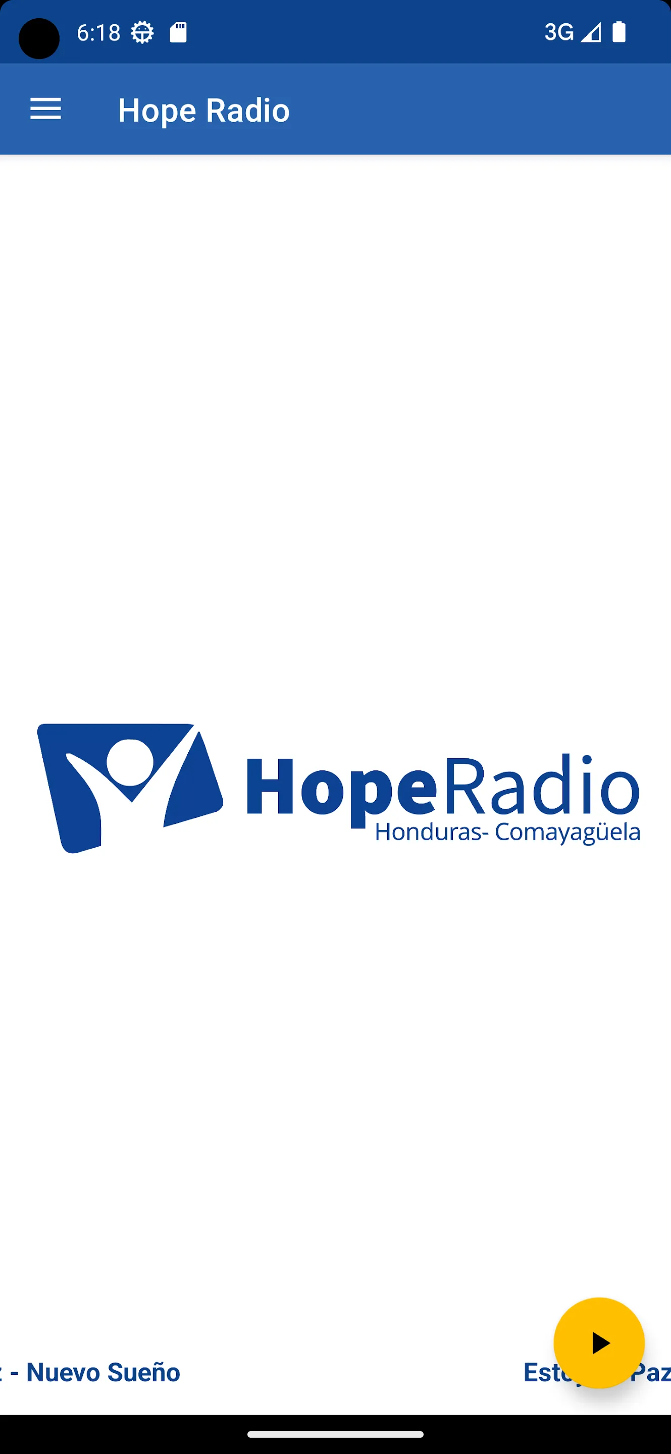 Hope Radio Hnd Comayaguela | Indus Appstore | Screenshot