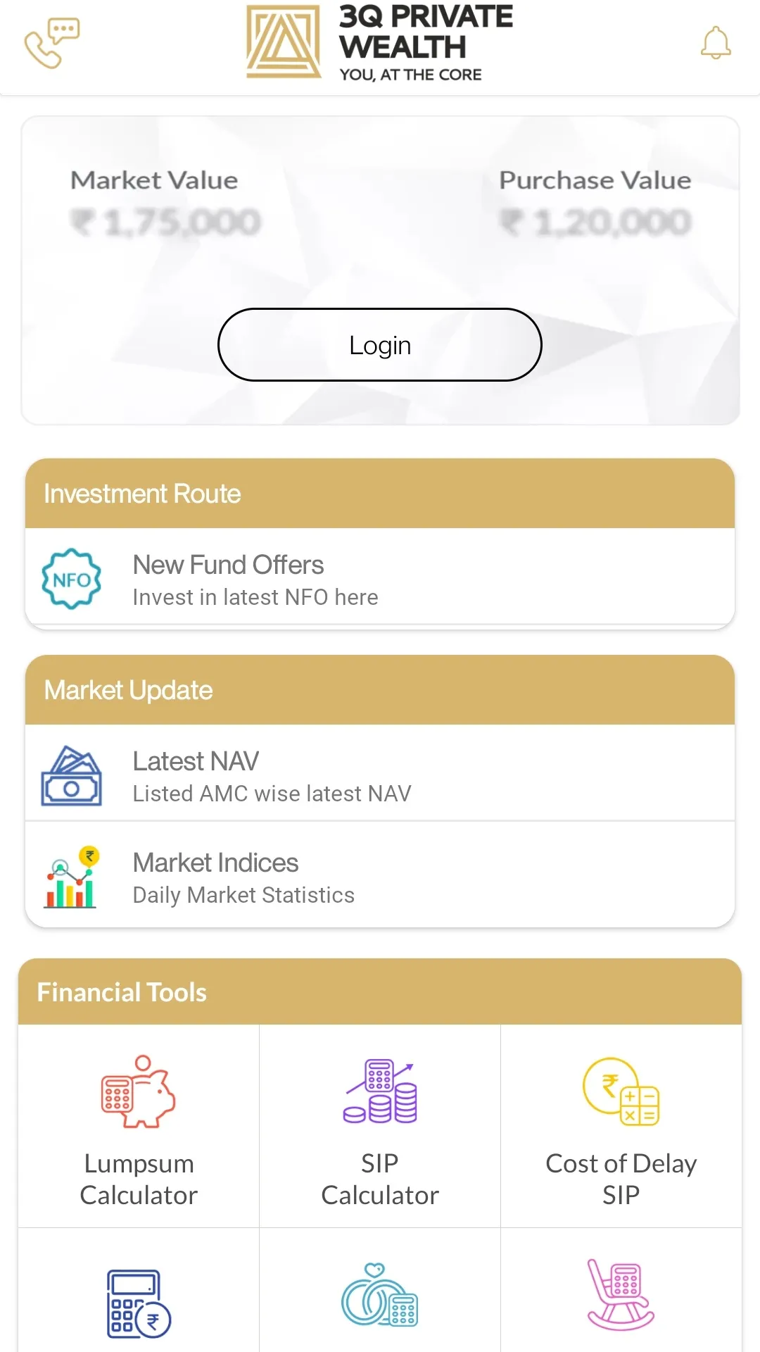 3Q Private Wealth | Indus Appstore | Screenshot