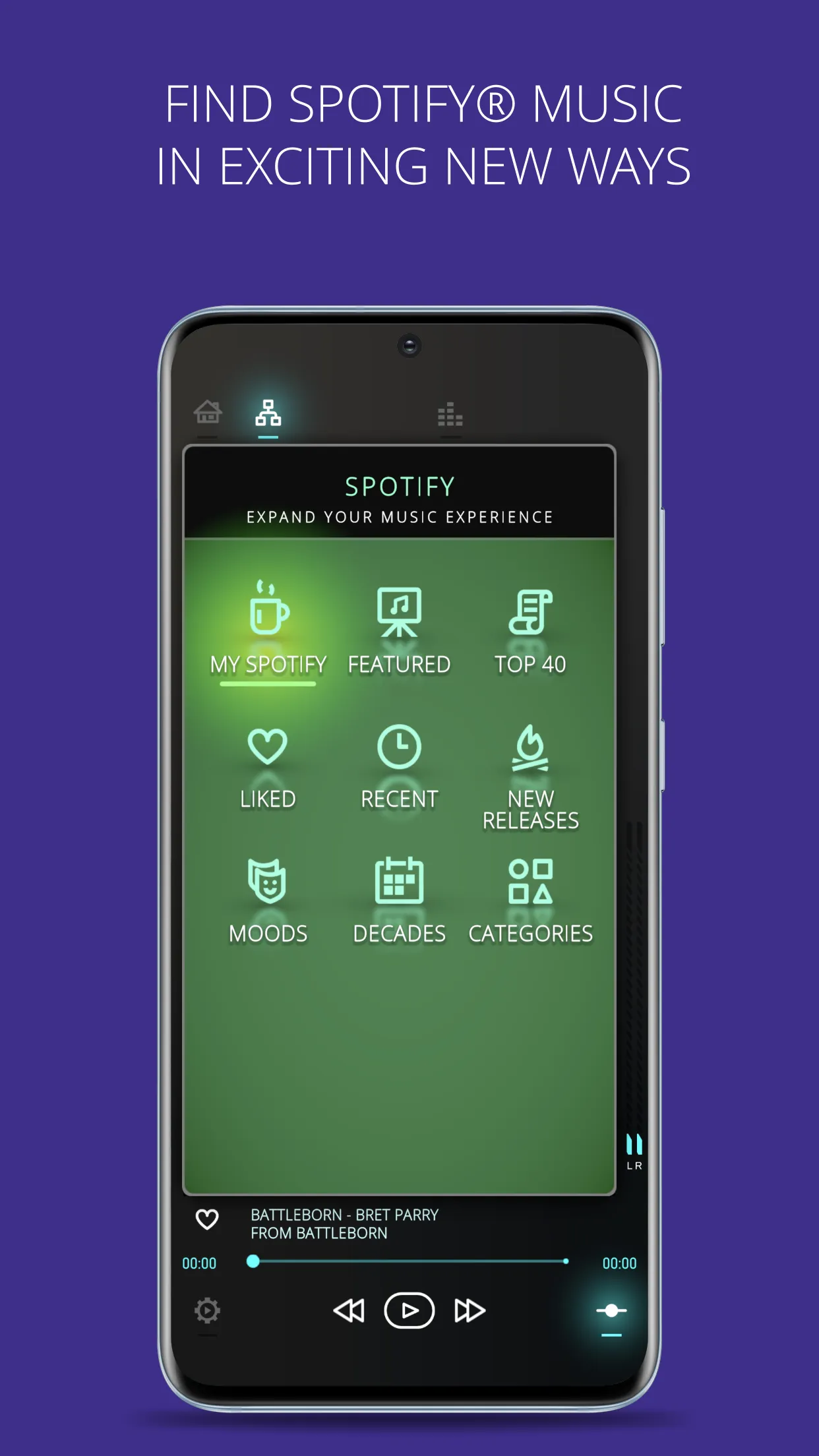 Luminant Music Player | Indus Appstore | Screenshot