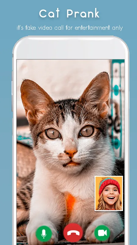 Cat Video Call Prank- Cat Game | Indus Appstore | Screenshot