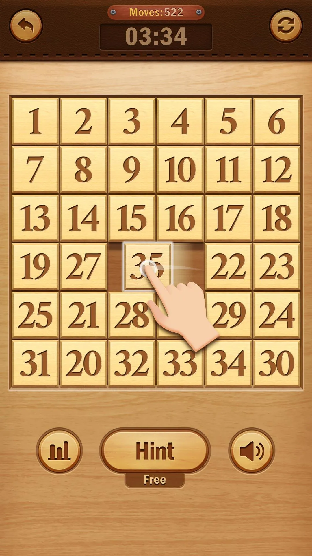 Number Puzzle - Sliding Puzzle | Indus Appstore | Screenshot