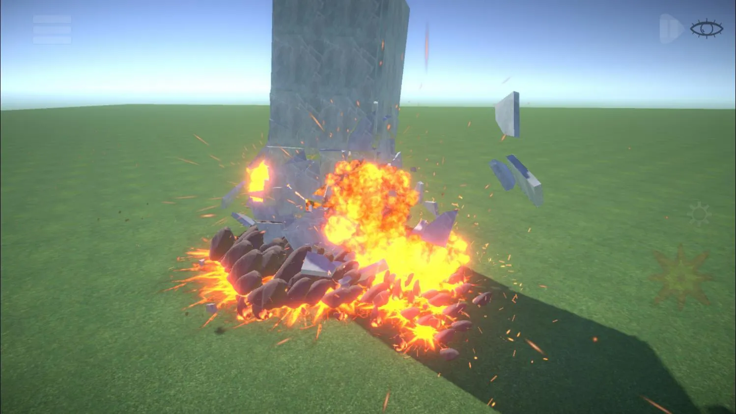 Sandbox destruction simulation | Indus Appstore | Screenshot