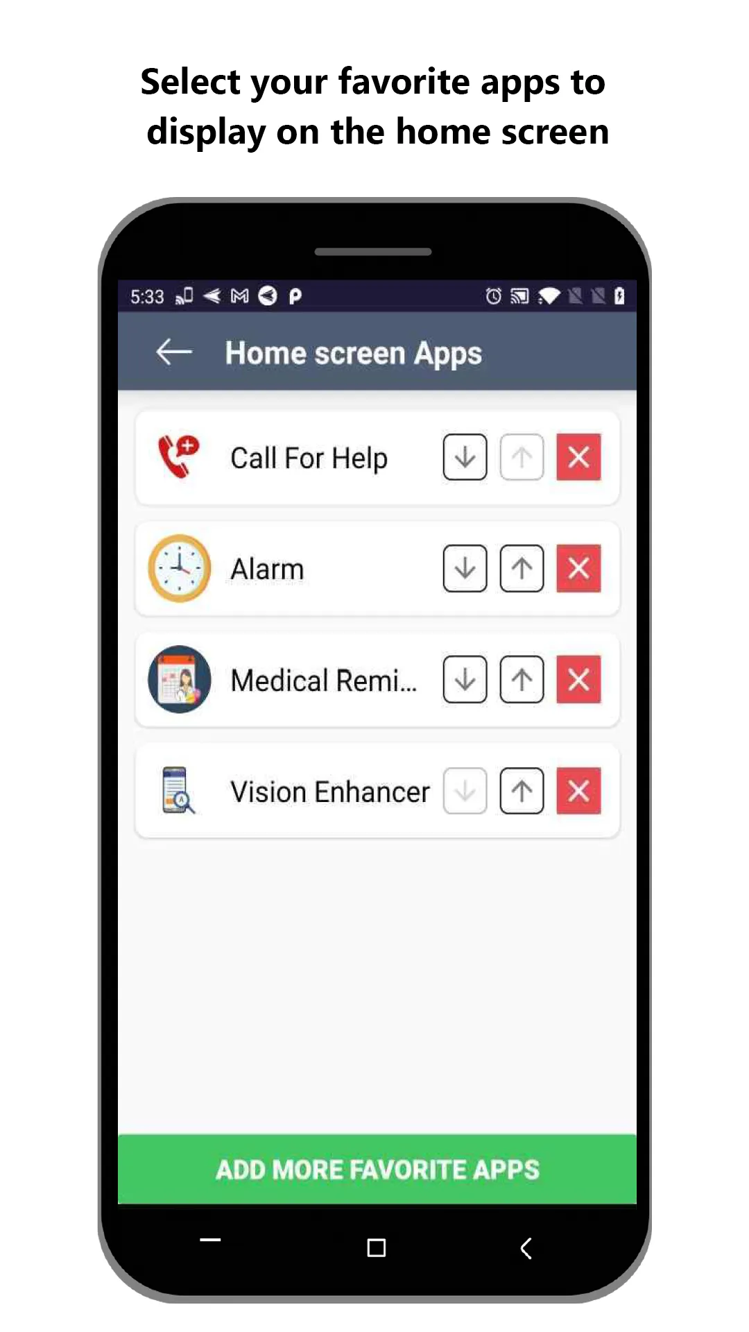 Senior Safety Phone - Big Icon | Indus Appstore | Screenshot