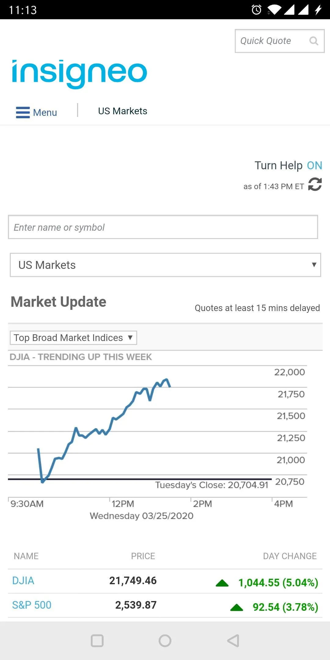 Insigneo Connect | Indus Appstore | Screenshot