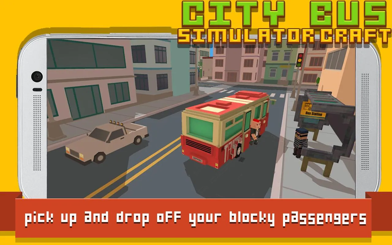 City Bus Simulator Craft | Indus Appstore | Screenshot