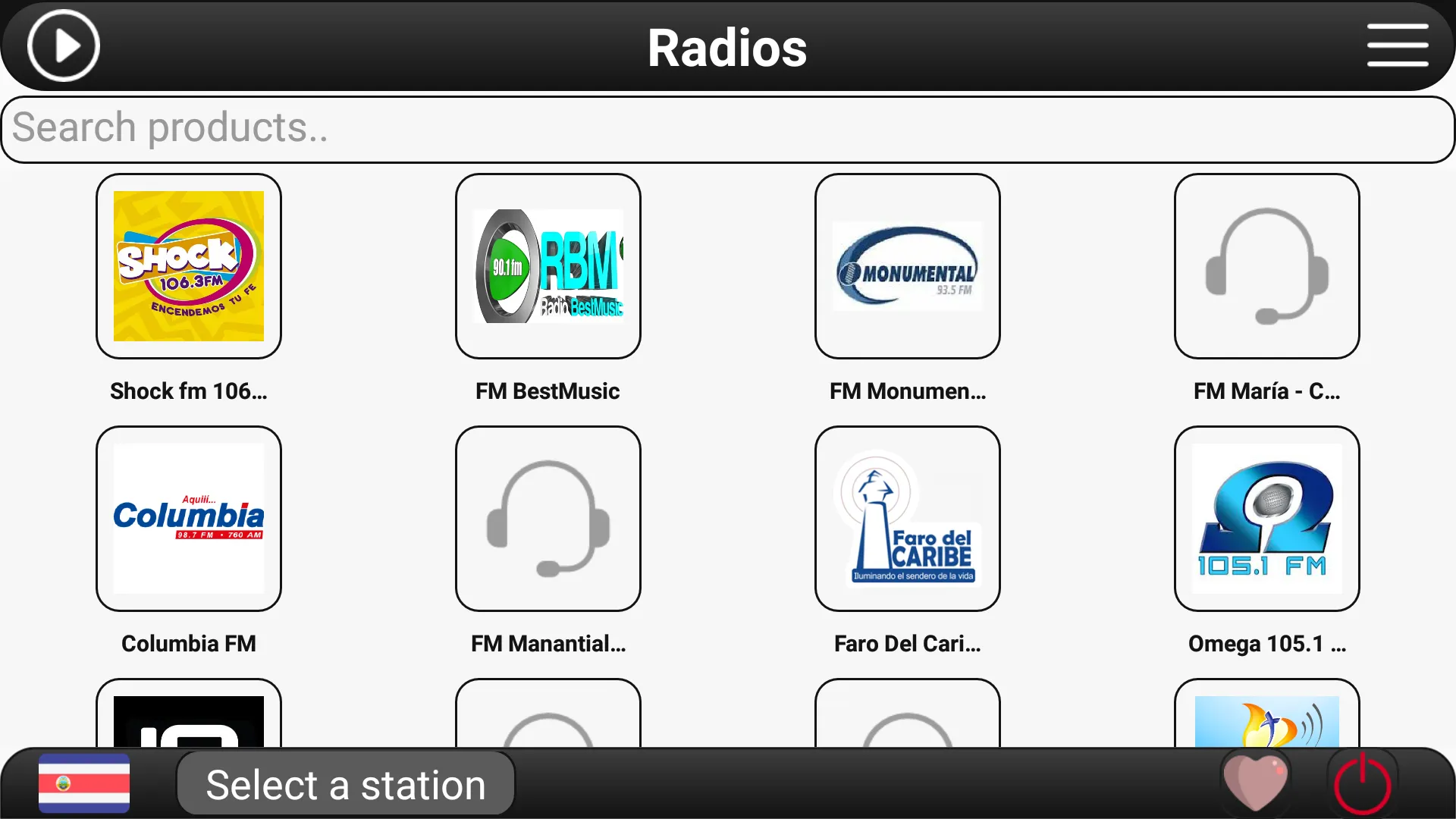 Costa Rica Radio FM | Indus Appstore | Screenshot