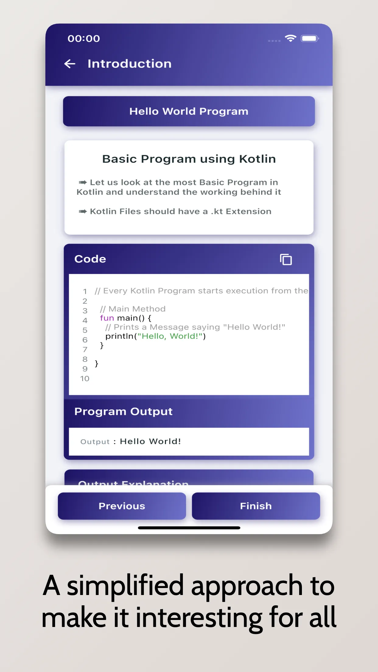 Kotlin Tutorial - Simplified | Indus Appstore | Screenshot