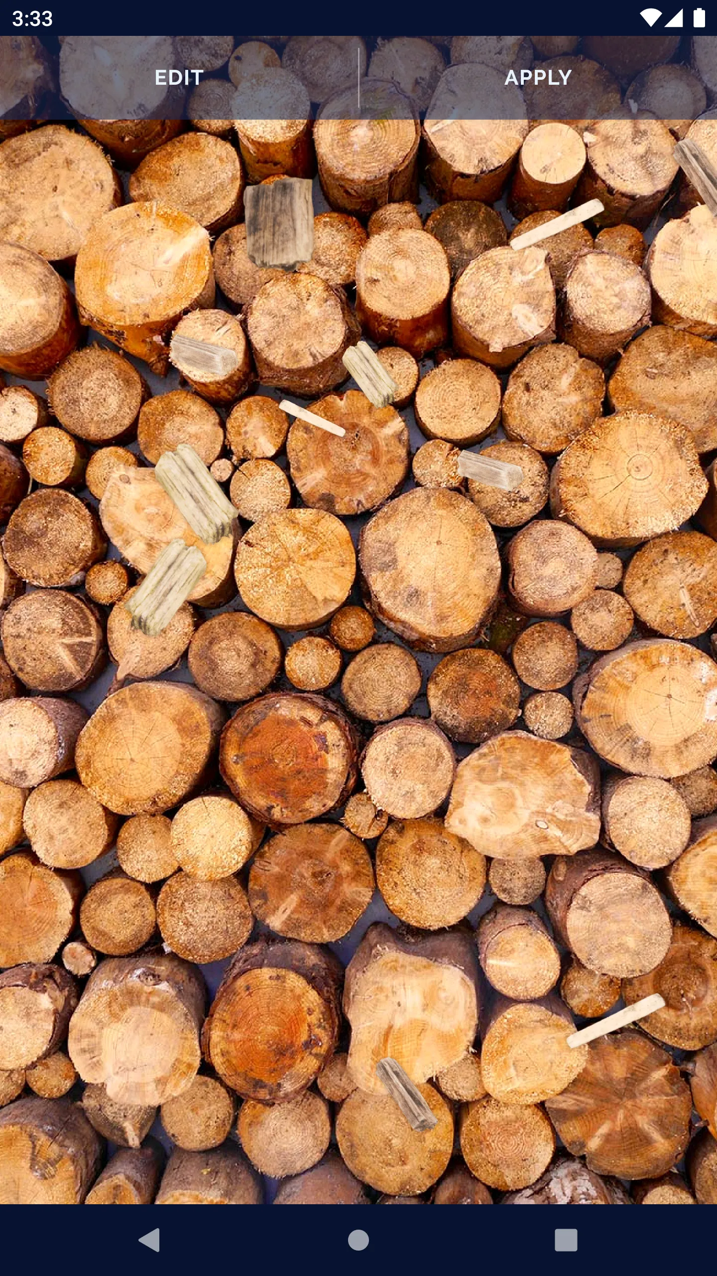 Wood Sawdust Live Wallpaper | Indus Appstore | Screenshot