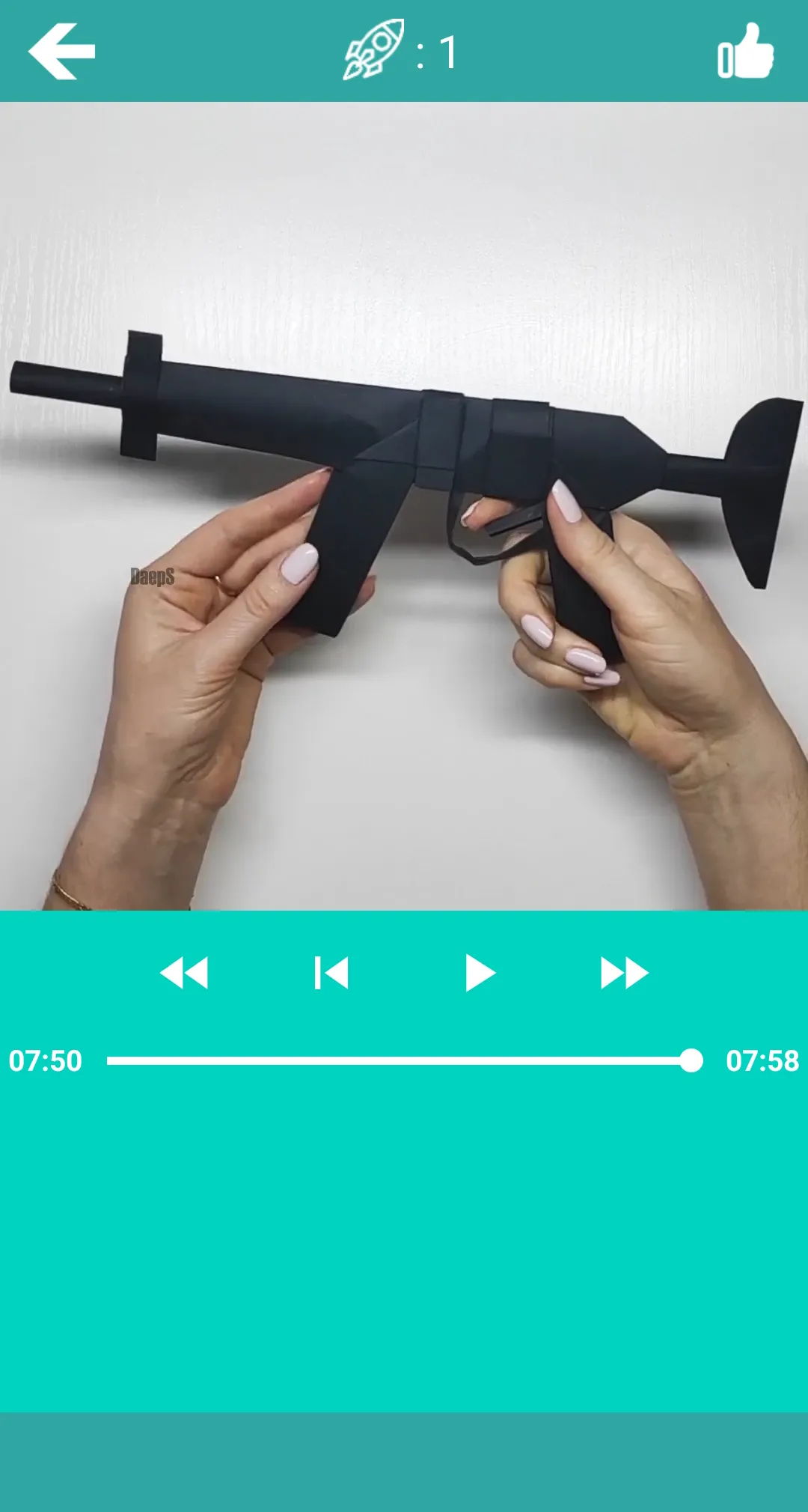 Origami Weapons Videos Easy | Indus Appstore | Screenshot