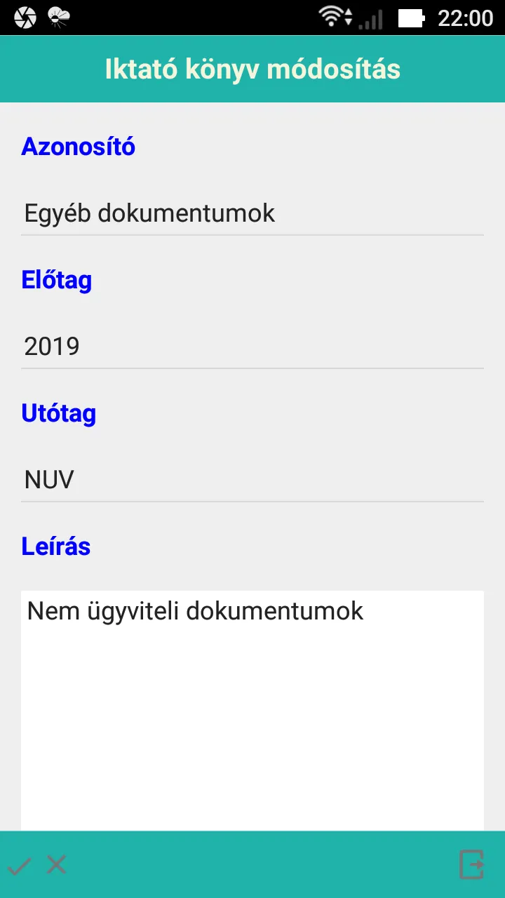 Iktató Program - Titkársági Pr | Indus Appstore | Screenshot