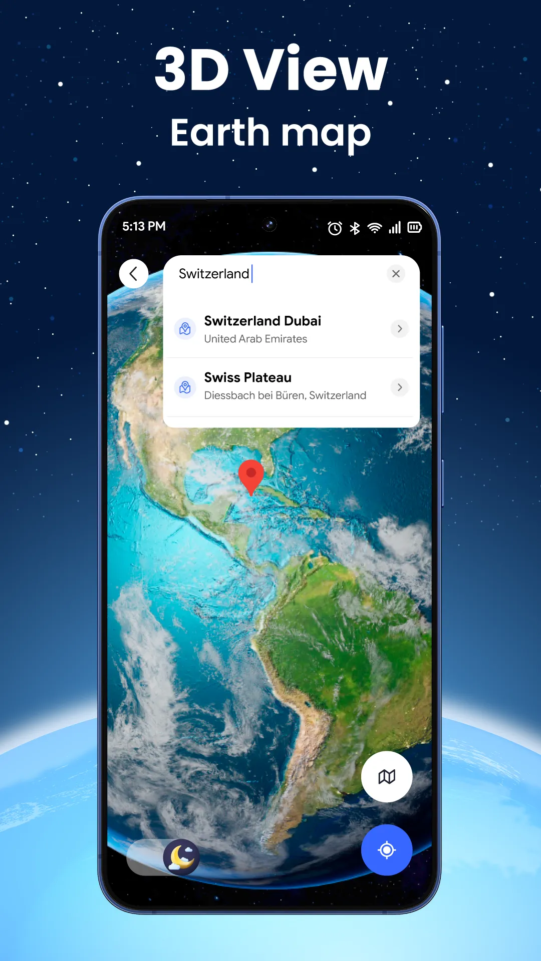 Live World Map: Satellite View | Indus Appstore | Screenshot