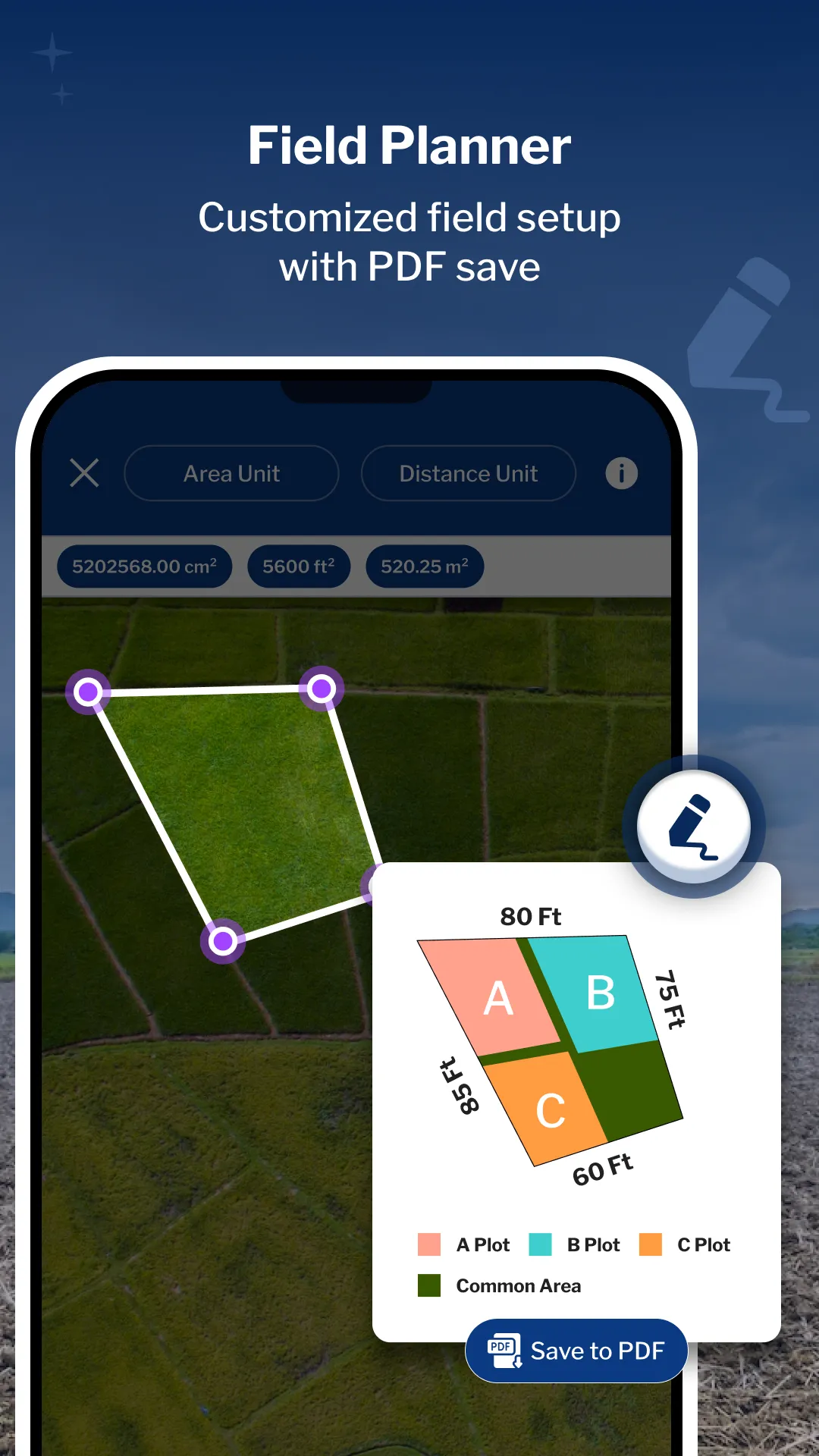 GPS Field Area Measure | Indus Appstore | Screenshot