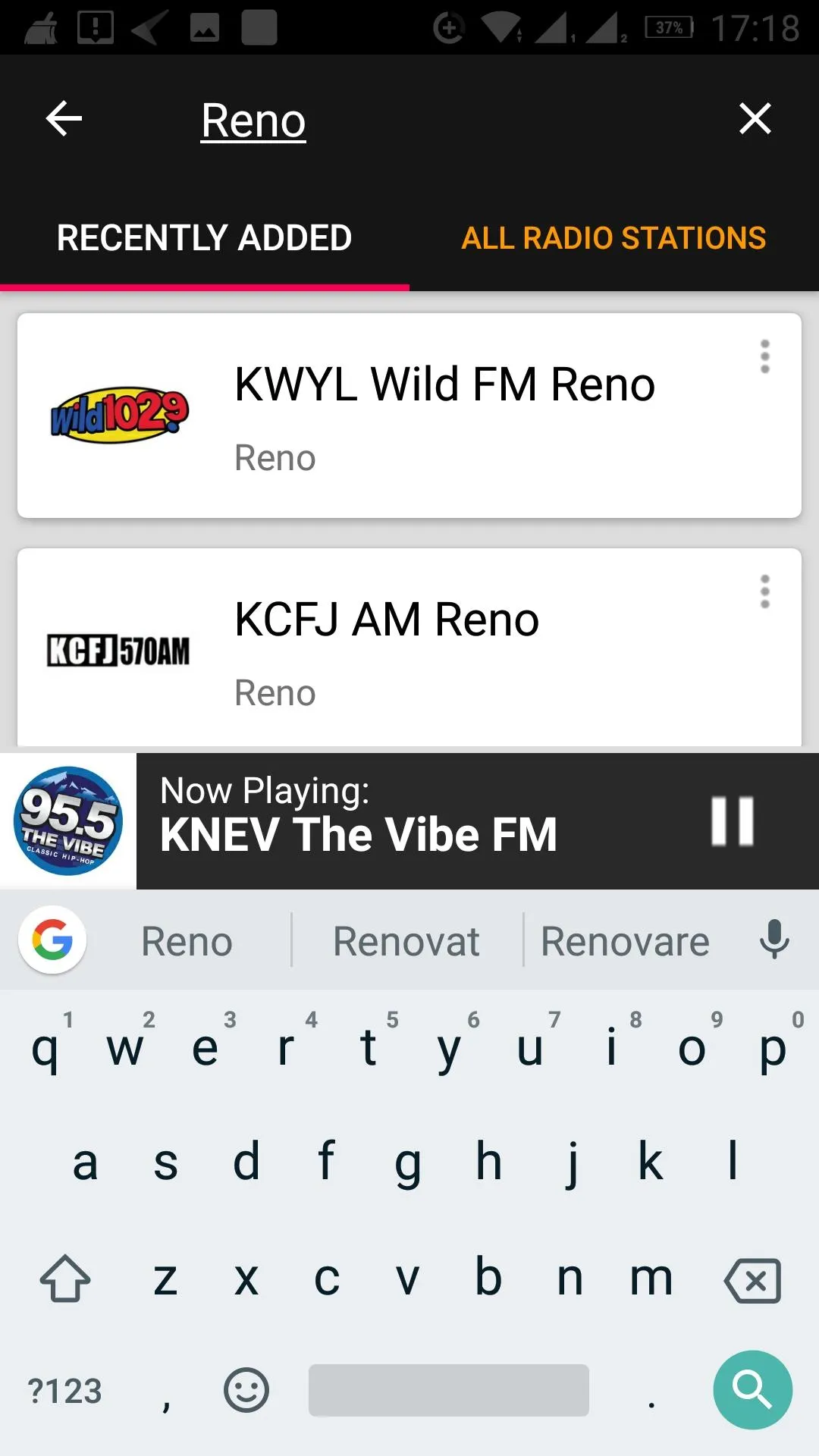 Nevada Radio Stations - USA | Indus Appstore | Screenshot