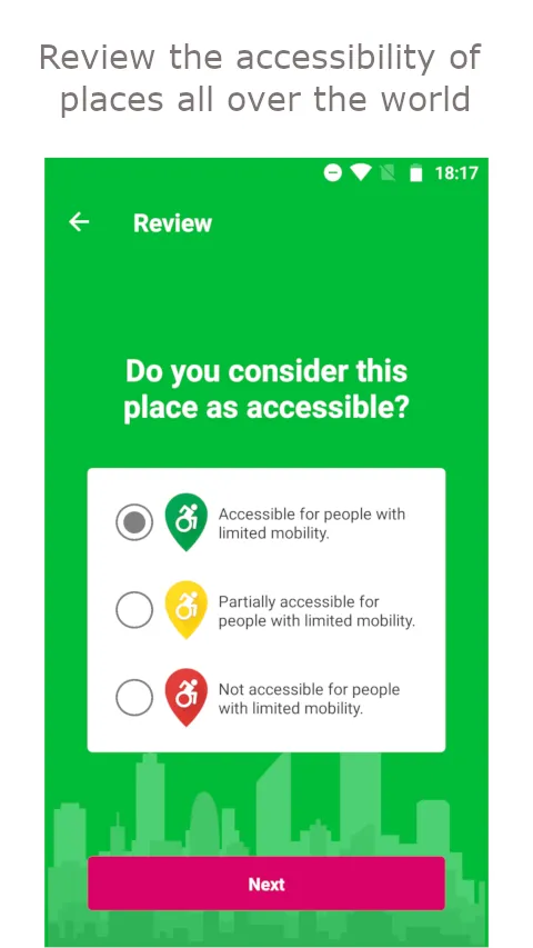 Wheelguide accessibility | Indus Appstore | Screenshot