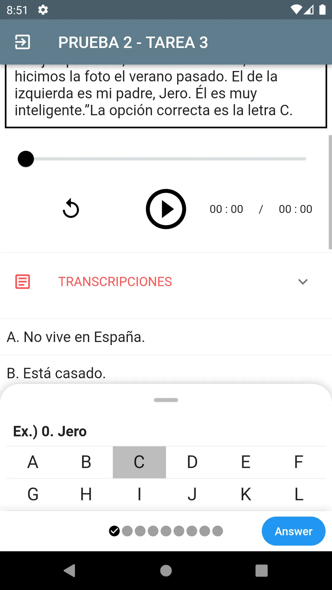 DELE A1 Spanish DEMO | Indus Appstore | Screenshot