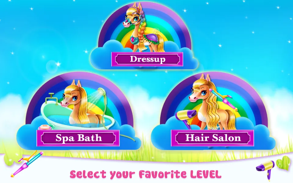 Rainbow Pony Beauty Salon | Indus Appstore | Screenshot