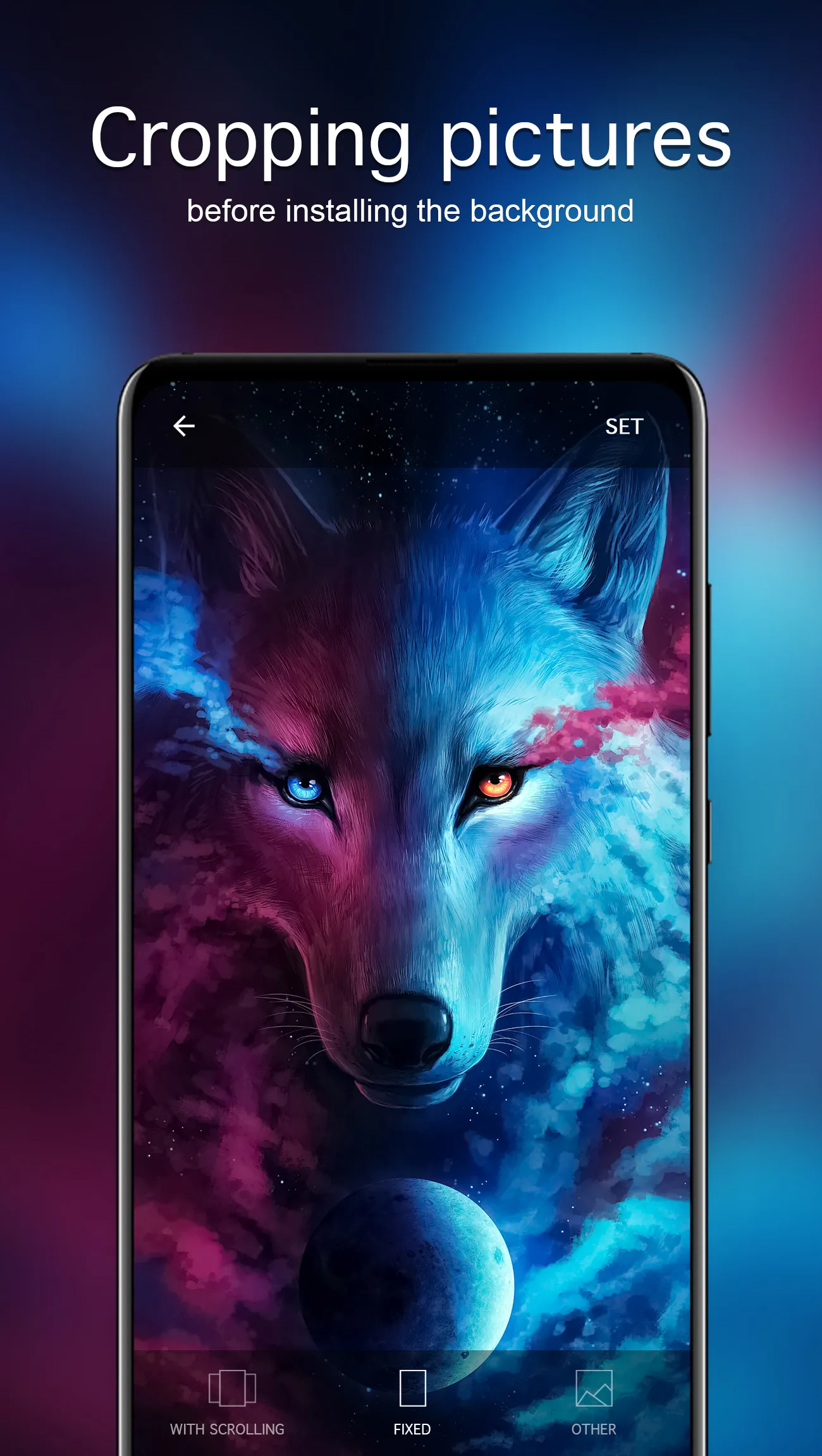 Wolf Wallpapers 4K | Indus Appstore | Screenshot