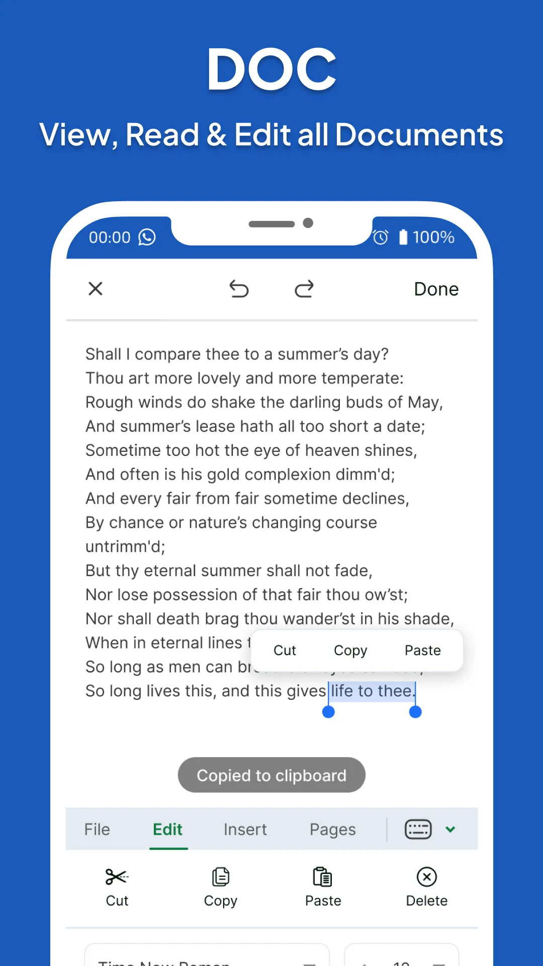 SheetsReader:View, Edit, Share | Indus Appstore | Screenshot
